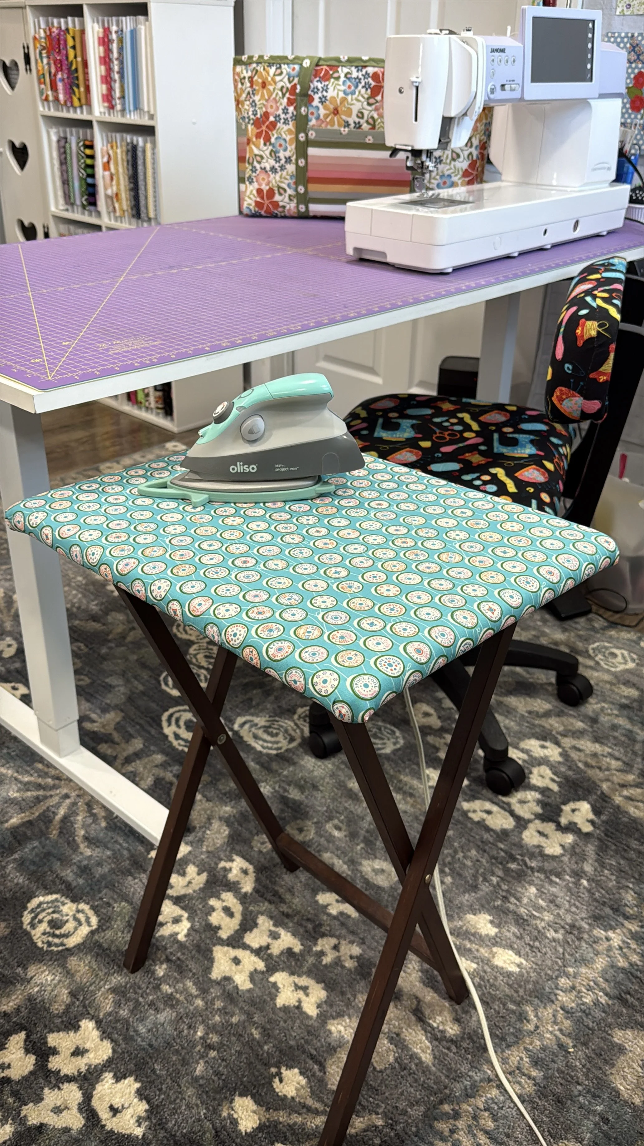 DIY Portable Ironing Station