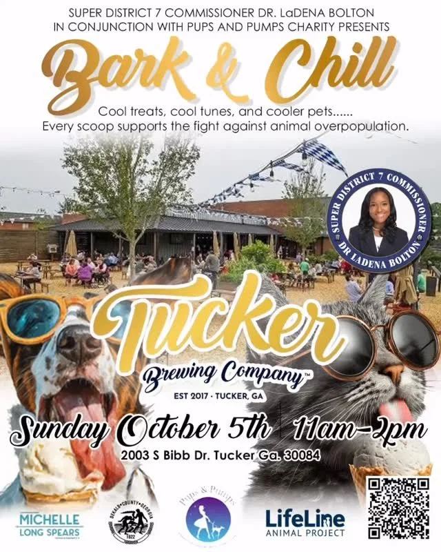 🐾 Ready to Add More Love to Your Home? Come Meet Your New Best Friend at DeKalb Super District 7’s Inaugural “Bark & Chill” Ice Cream Social hosted by Super District 7 Commissioner @boltonfordekalb and Pups and Pumps Handl