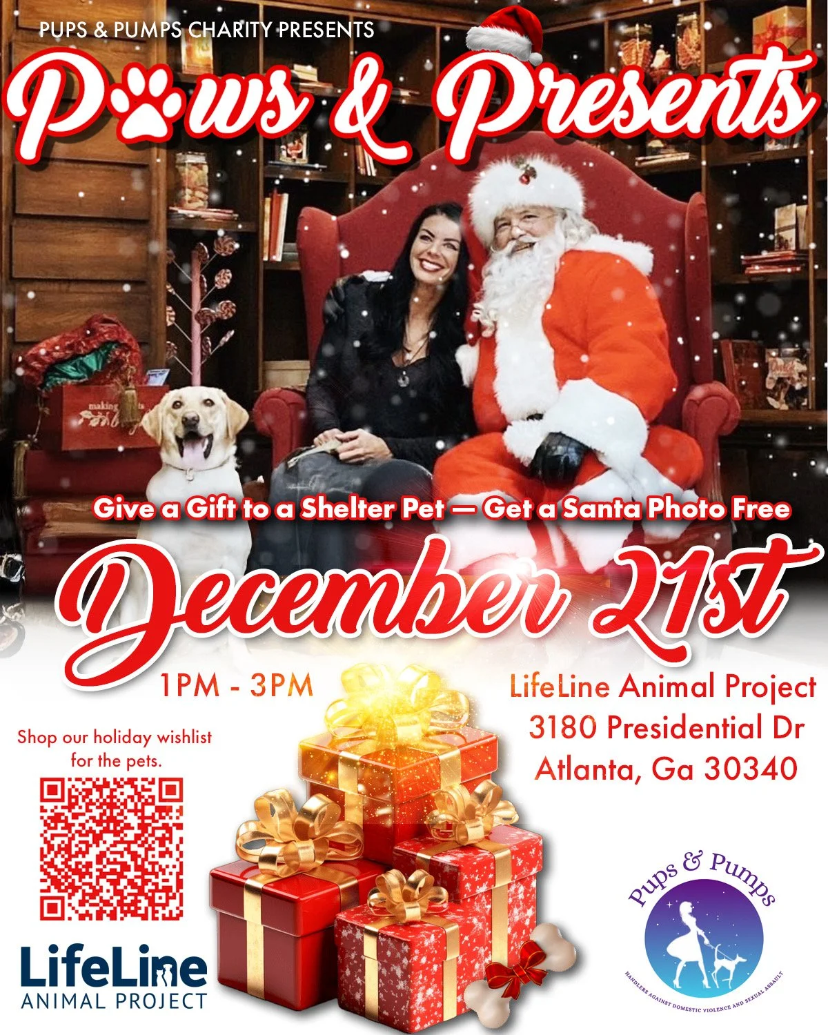 Upcoming Event: Paws &amp; Presents
