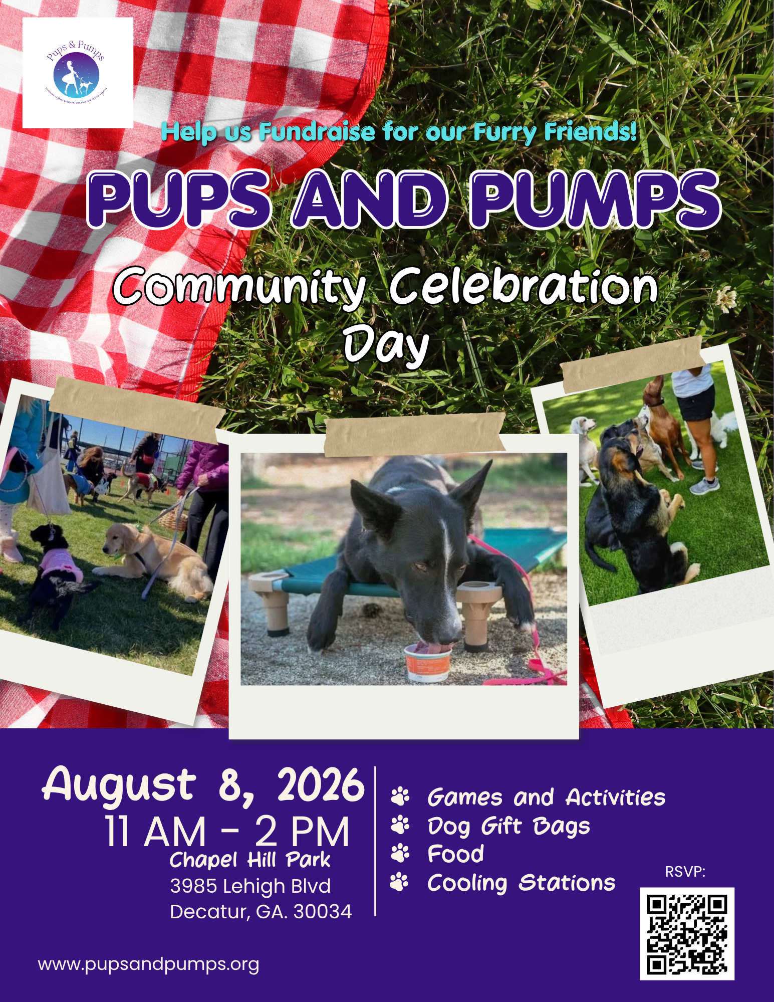 Pups  &amp; Pumps Community BBQ!