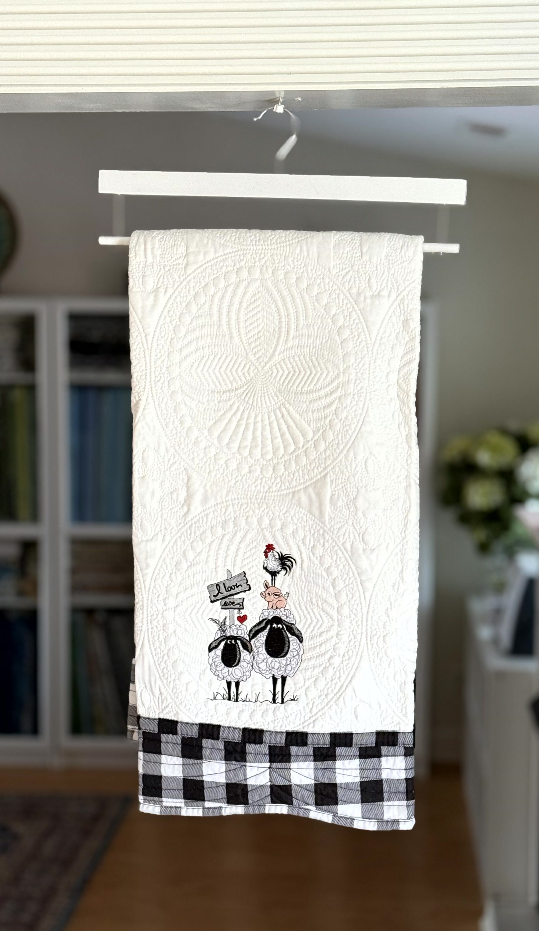 I Love Ewe Quilt
