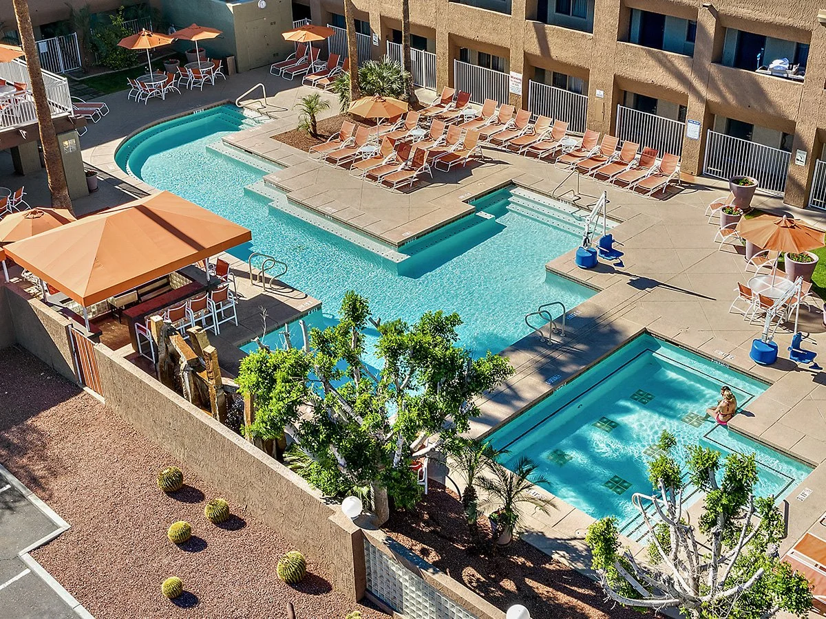 Scottsdale Parkview Hotel - Gallery - Photo 05 - 1200x900 - Aerial Pool.jpg