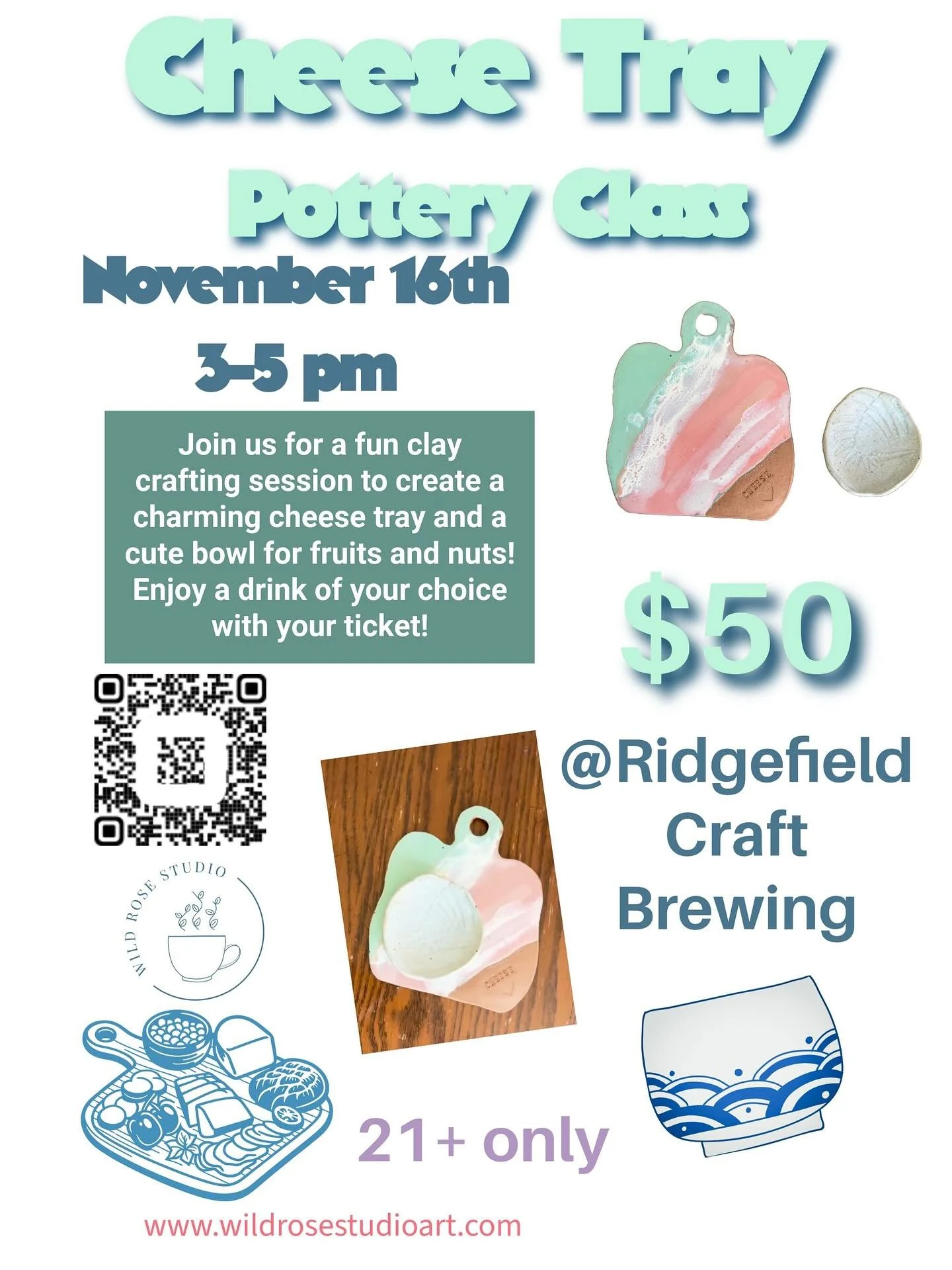 Sip &amp; Play Cheese Trays 🧀
Your next favorite hosting piece? Yeah&hellip; you&rsquo;re going to make it yourself.

Let&rsquo;s roll up our sleeves and craft something cute, charcuterie-worthy, and totally you. No pressure, no perfection &mdash; g