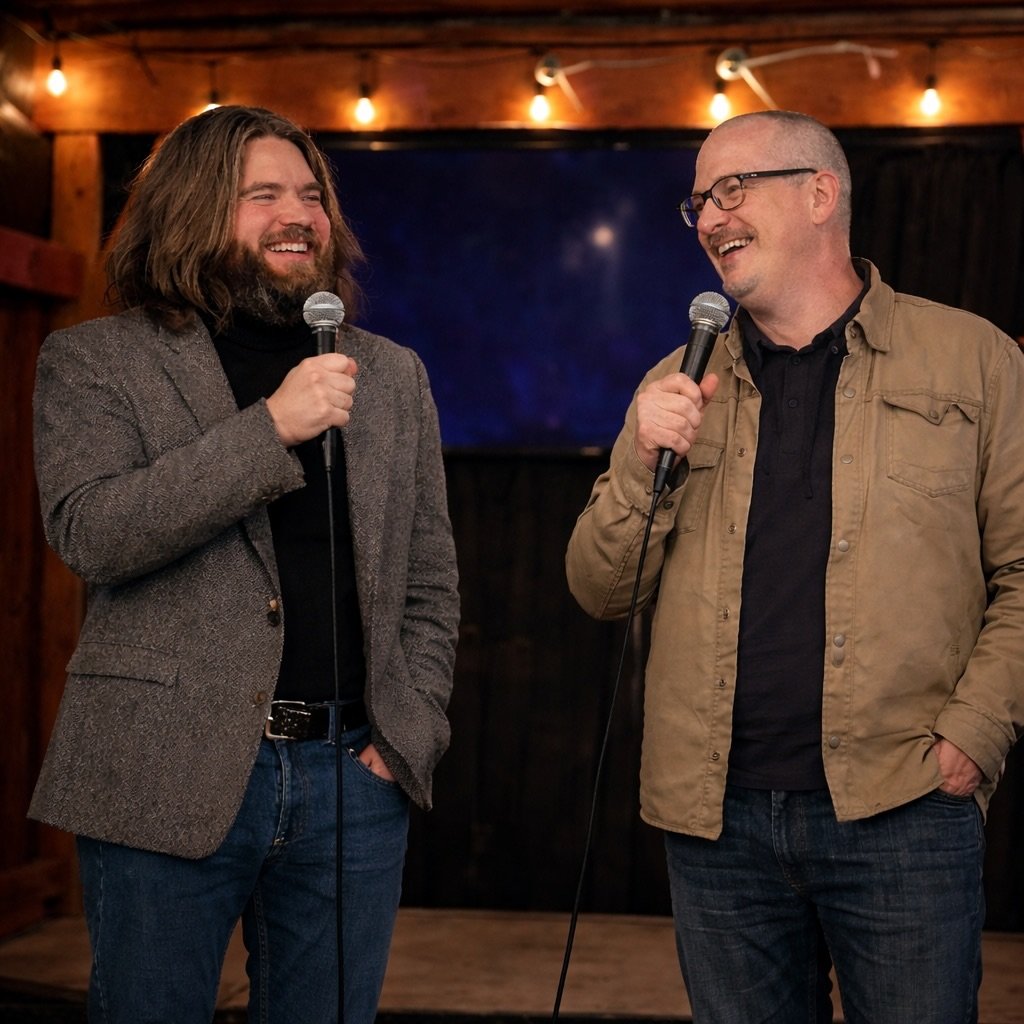 𝐎𝐩𝐞𝐧 𝐌𝐢𝐜 𝐒𝐭𝐚𝐧𝐝-𝐔𝐩 𝐂𝐨𝐦𝐞𝐝𝐲 𝐍𝐢𝐠𝐡𝐭!
𝐒𝐚𝐭𝐮𝐫𝐝𝐚𝐲, 𝐅𝐞𝐛𝐫𝐮𝐚𝐫𝐲 𝟕 | 𝟕 𝐏𝐌

Your fearless hosts:
𝐁𝐥𝐚𝐤𝐞 𝐉𝐨𝐡𝐧𝐬𝐭𝐨𝐧
𝐒𝐩𝐞𝐜𝐢𝐚𝐥 𝐆𝐮𝐞𝐬𝐭 𝐇𝐨𝐬𝐭 𝐒𝐞𝐚𝐧 𝐆𝐫𝐚𝐜𝐞

&bull; First Saturday of every month
&b