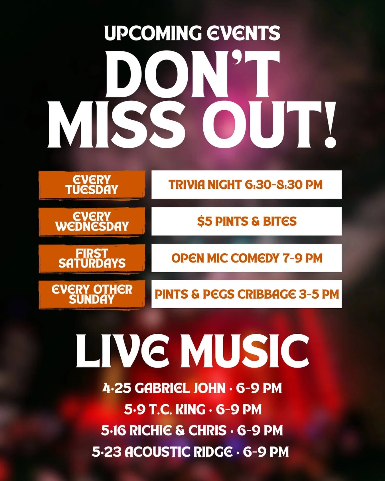 If you&rsquo;re lonely&mdash;
we&rsquo;re here waiting for you 🍻

xoxo,
your people. your place. your pint.