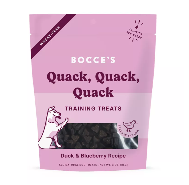 Bocce's Bakery Quack Quack Quack Training Bites – 3 oz.png