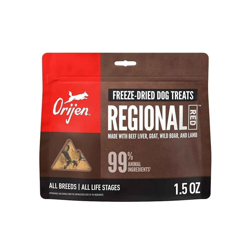 ORIJEN Freeze-Dried Regional Red Dog Treats – 1.5 oz