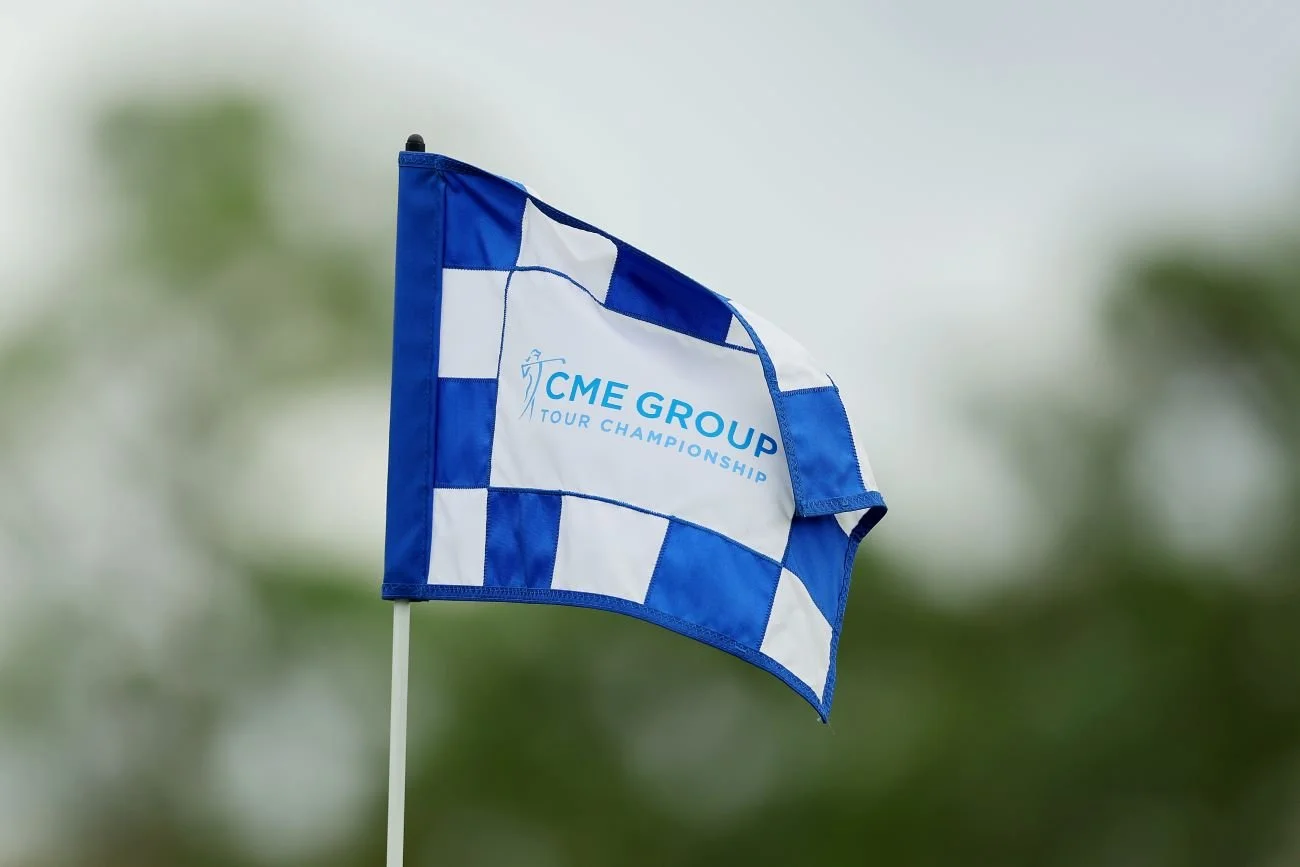 CME Group Tour Championship tee flag, 2024