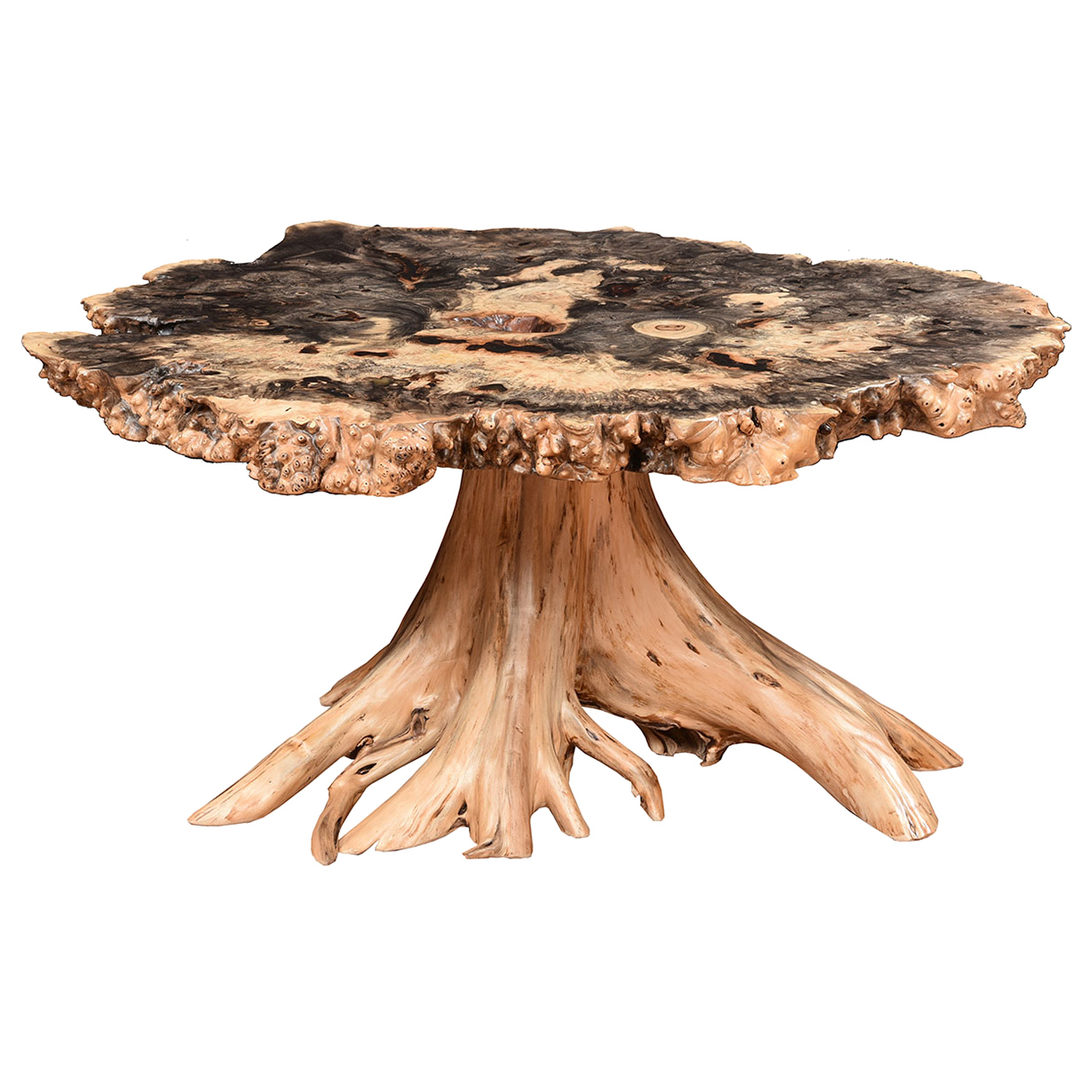 Burl Coffee Table