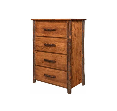 Hickory 4 Drawer Ches