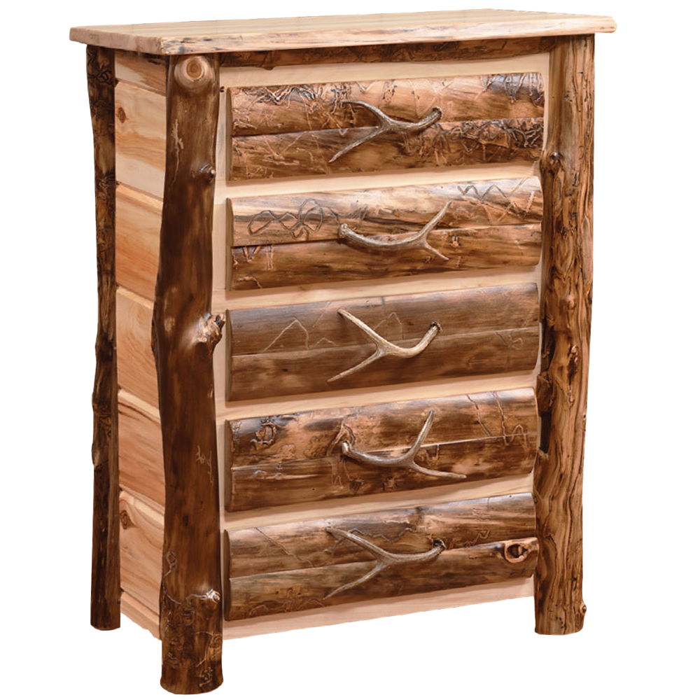 Rocky Mountain 5 Drawer Chest – 48″H