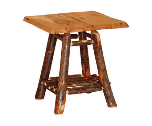 Wavy Edge End Table