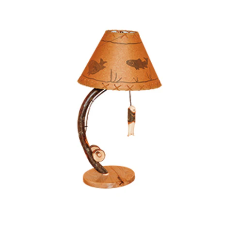 Fishing Pole Table Lamp