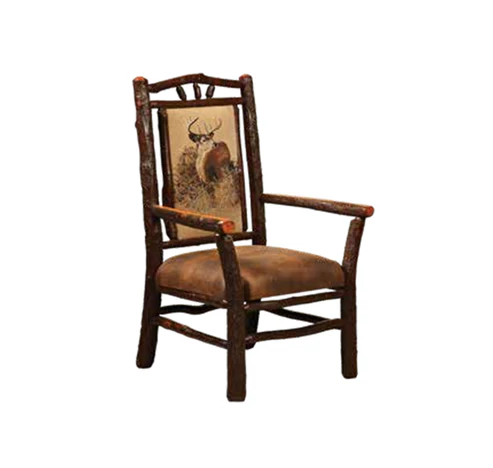 Hoosier Captain Chair with Fabric