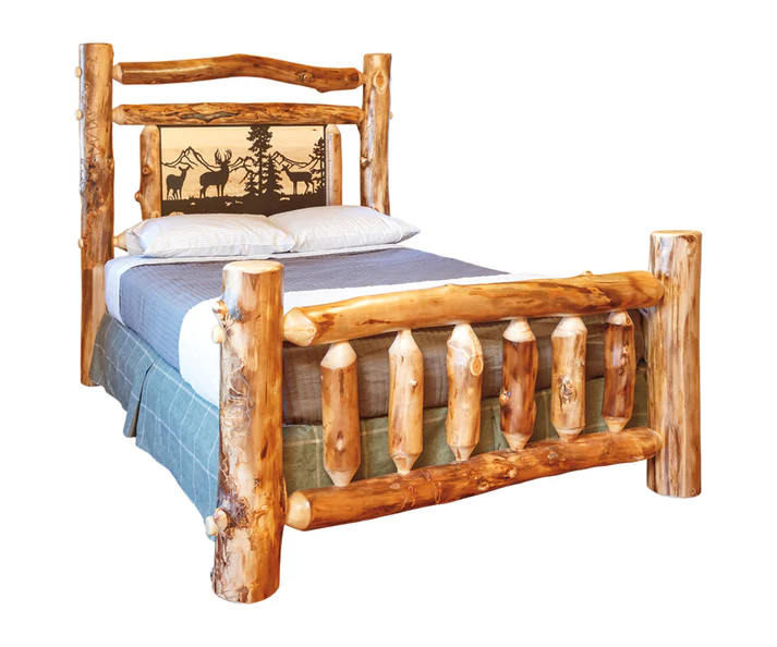 Colorado Aspen Grand Metal Art Bed