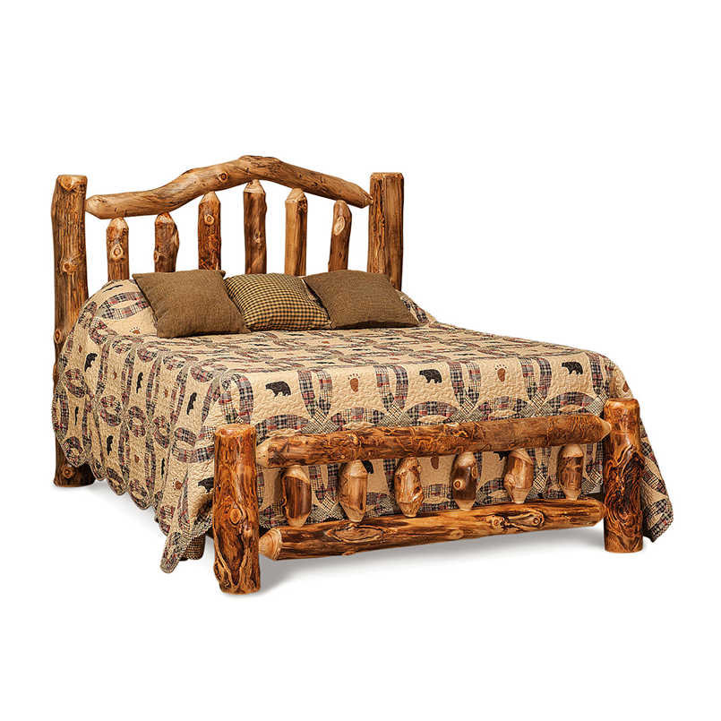 Aspen Bed with Low Footboard