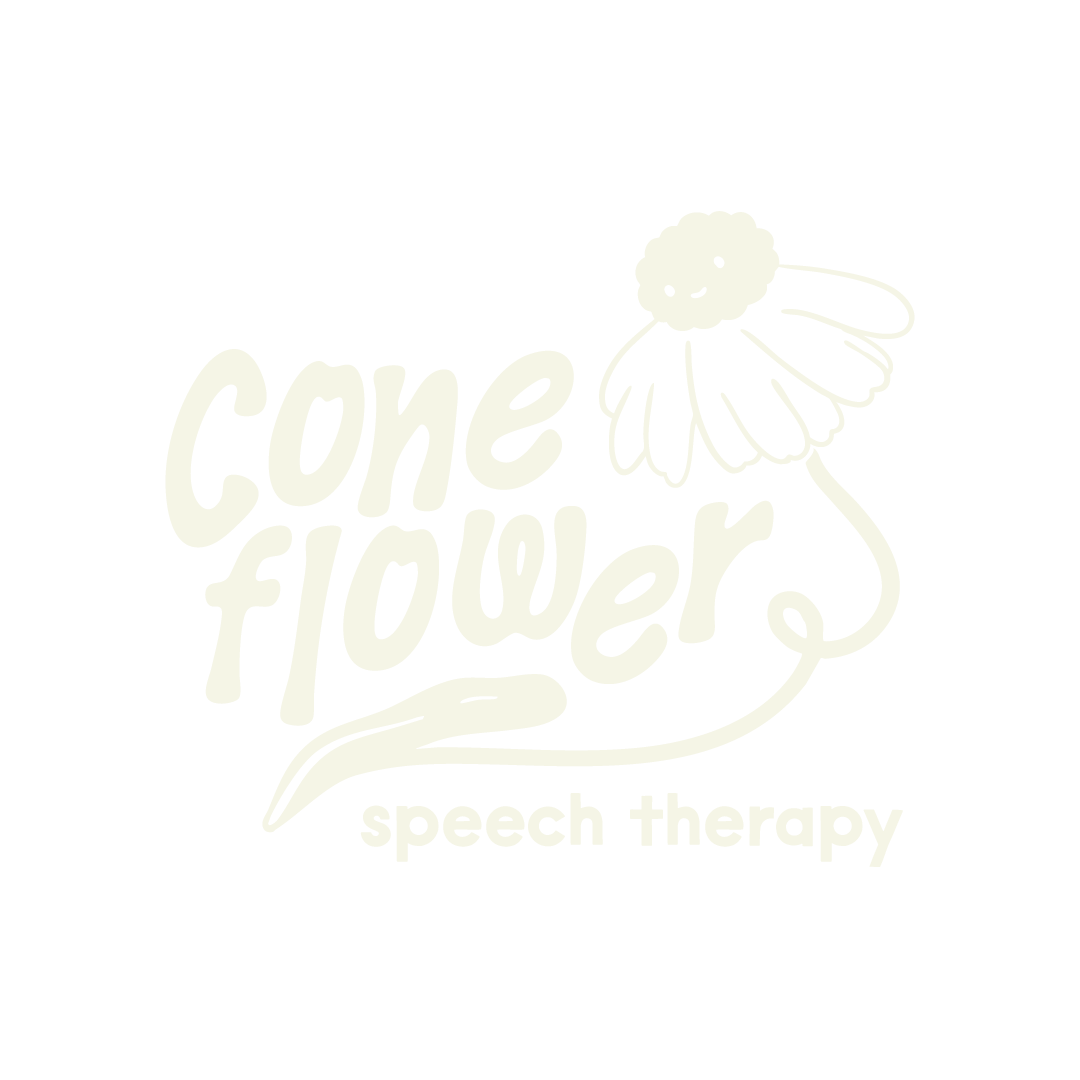Coneflower speech therapy