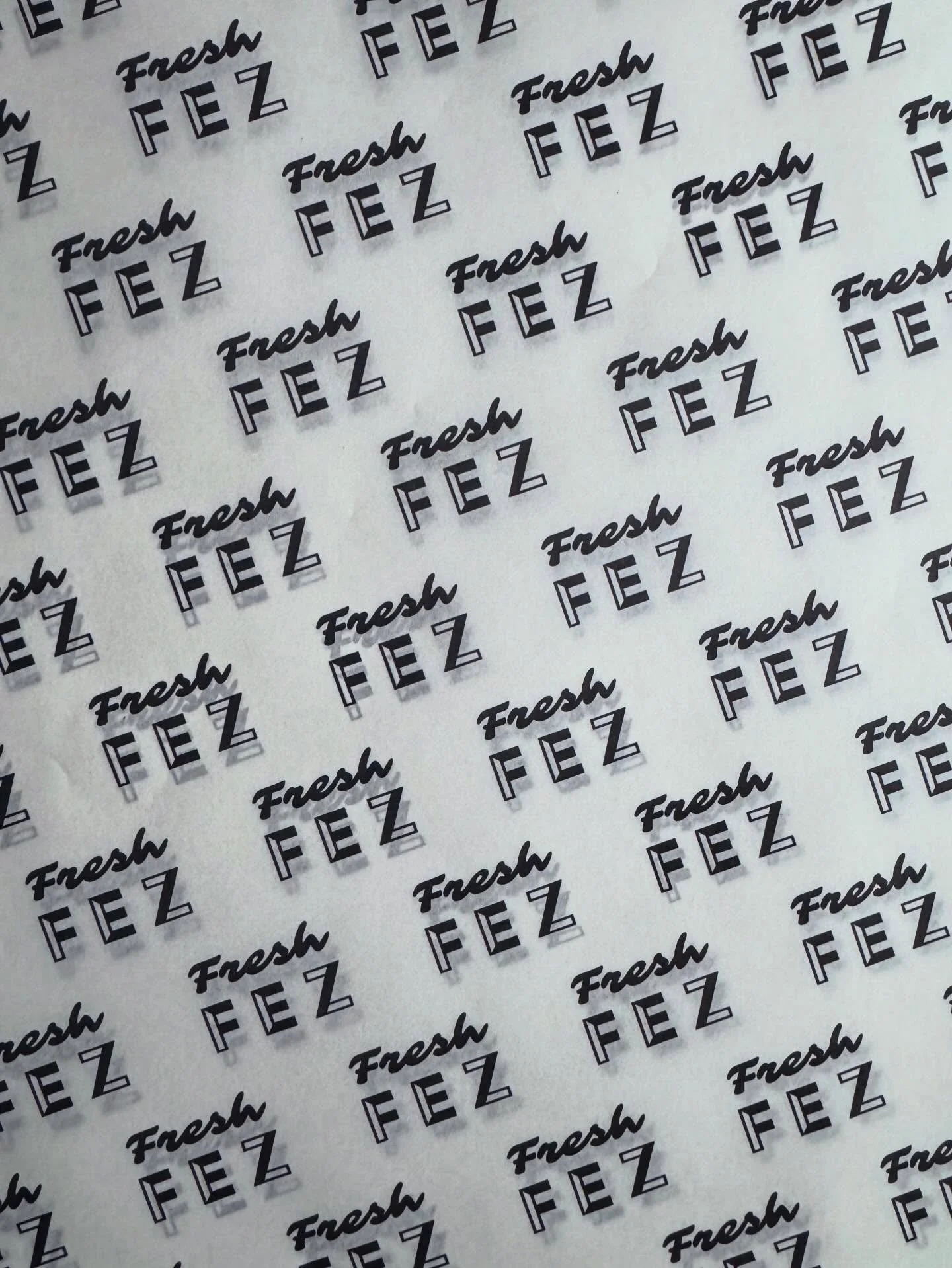 Our new, branded food wrap paper; because the details count! #startup #marketing #foodbusiness #foodtrailer