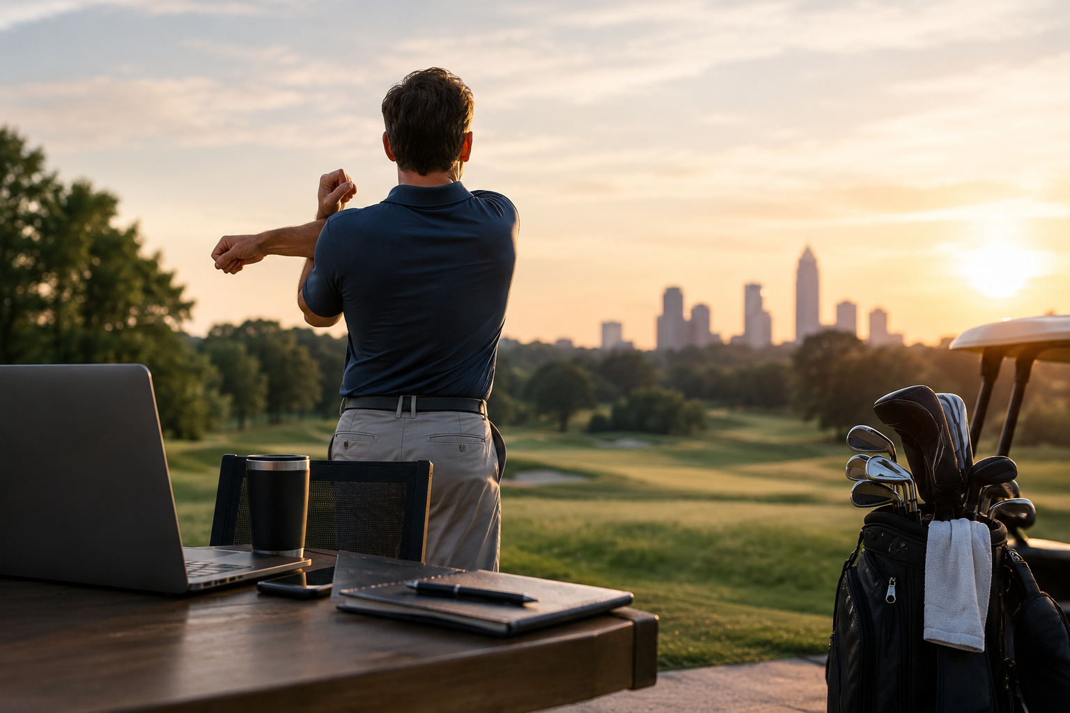 The Corporate Golfer’s Guide to Staying Loose After a Long Day at the Office