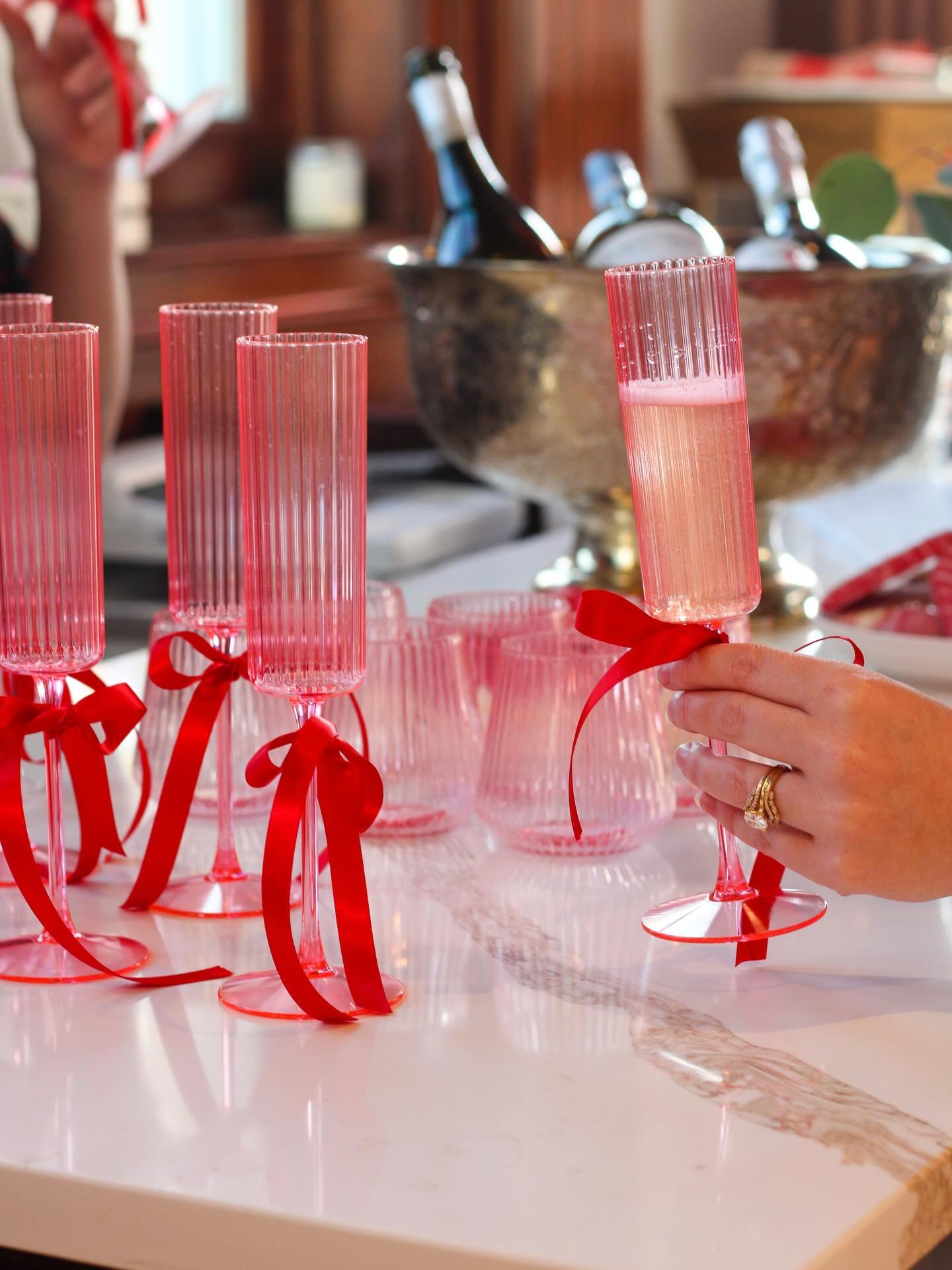 Galantine&rsquo;s Day at @baytownebridal 💘💘💘
We LOVED being a part of the fun!