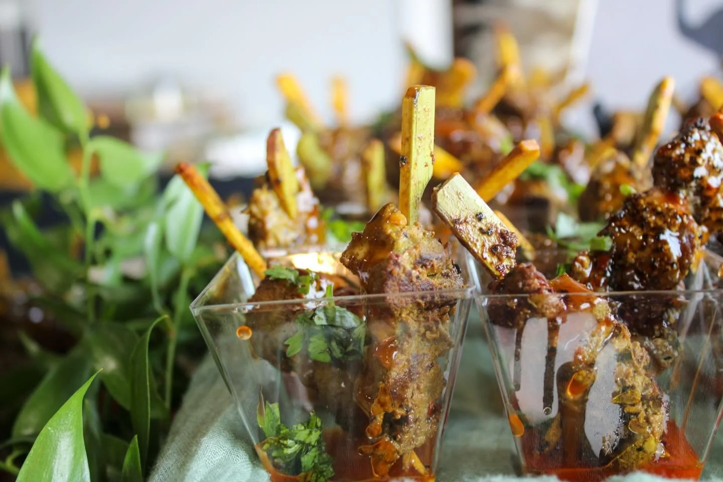 Little bites, big energy &mdash; emu satay with orange glaze off our Wild Game Menu 🍊✨

.
.
.
#emu #wildgame #wildgamecooking #exoticmenu