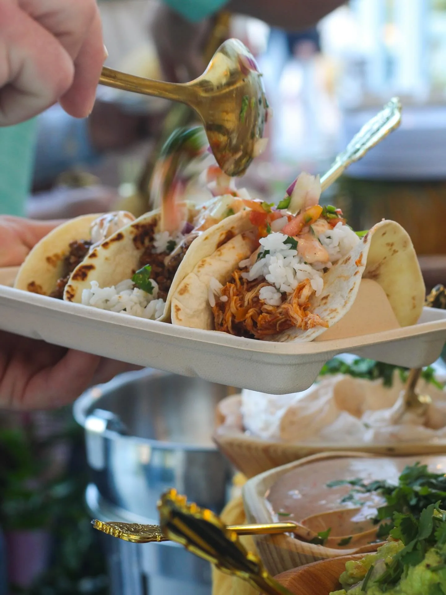 Taco Bar Rehearsal Dinner for Bailee &amp; Brody ✨🌮