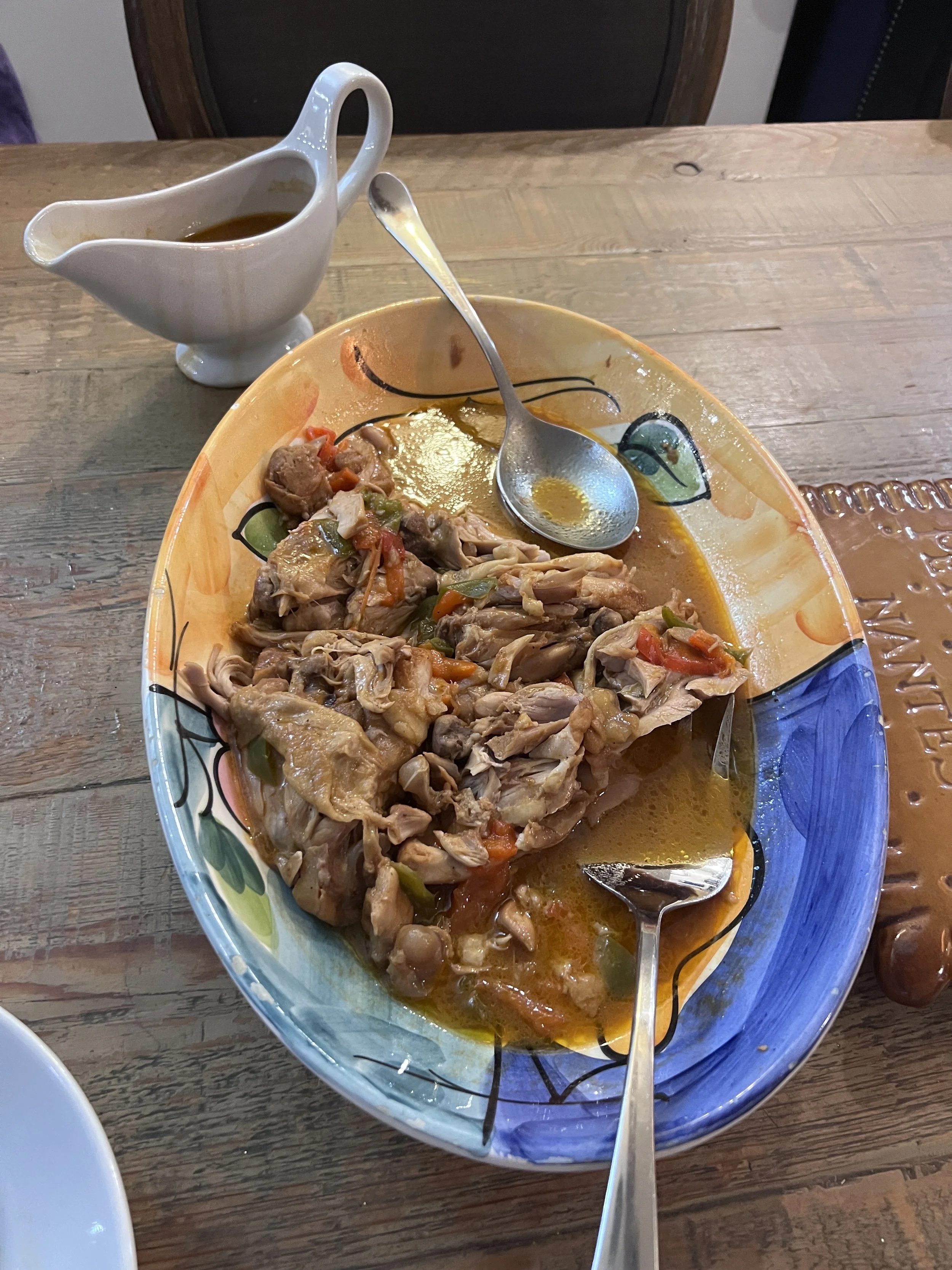 Costa Rican Chicken: or at least my attempt to recreate this vacation favorite