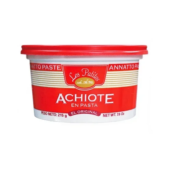 Costa Rican Achiote Paste in a container