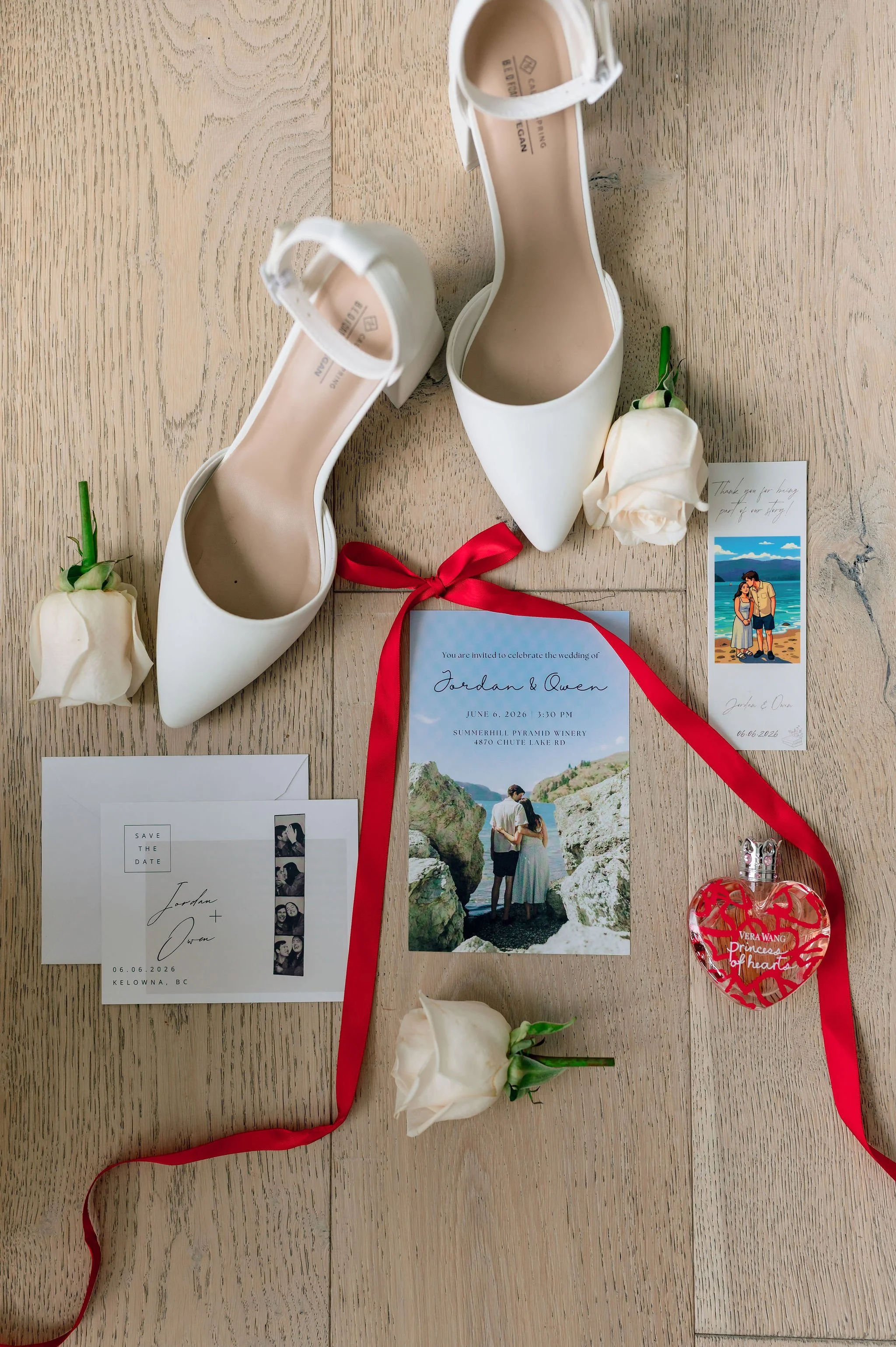 Okanagan wedding details