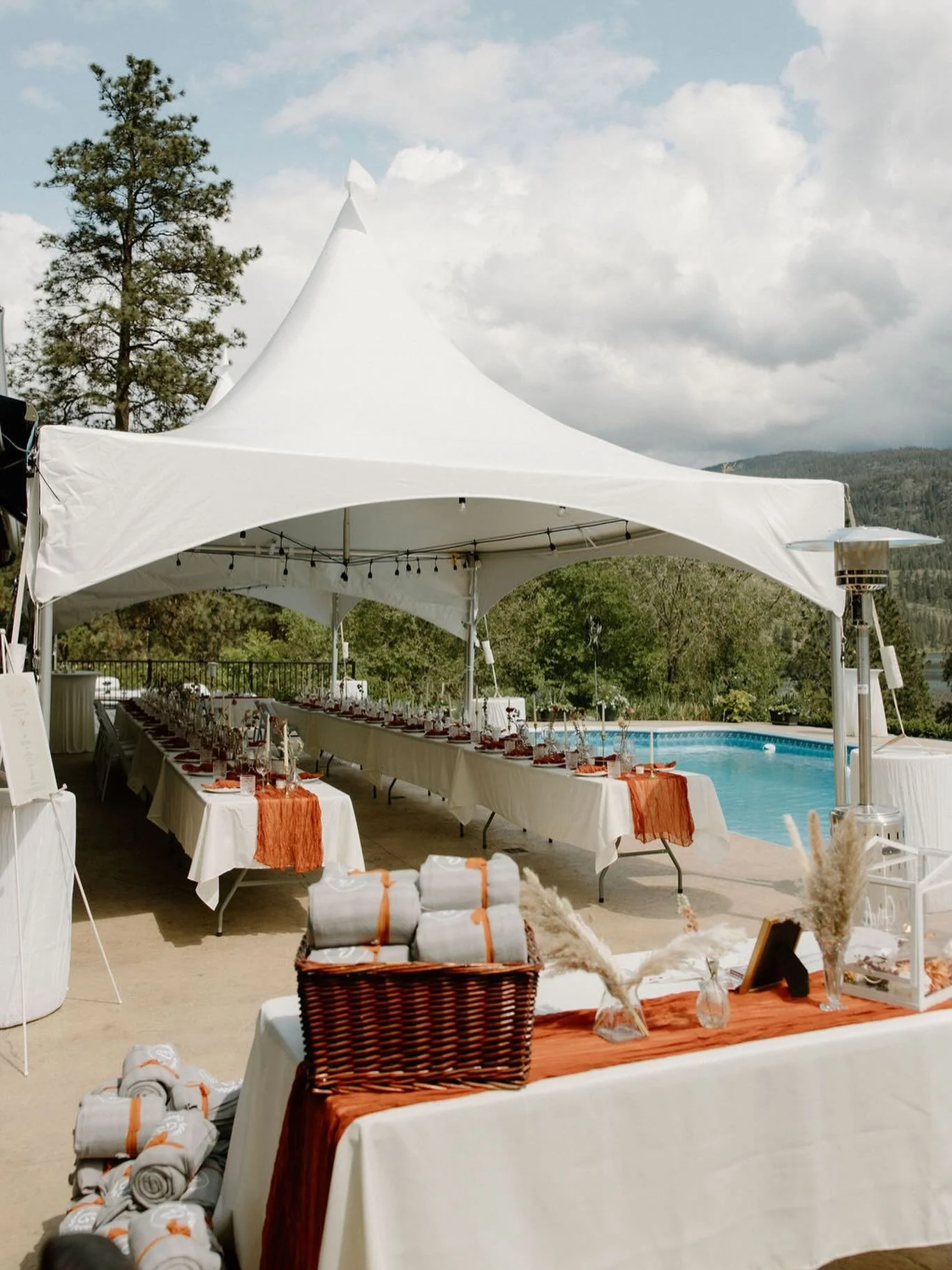 I love backyard weddings 🩷 

They are beautiful, personal, and can be a more meaningful location. But, they come with more work than most people expect.

You&rsquo;re essentially building a venue from scratch: rentals, tenting, lighting, washrooms, 