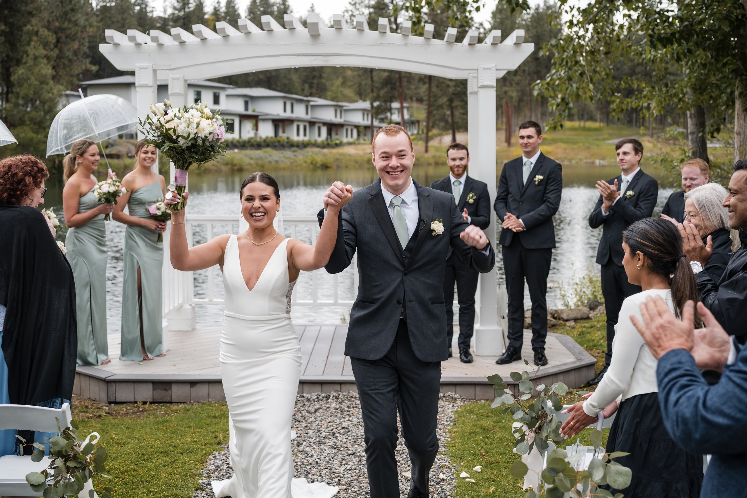 Couple Celebrating