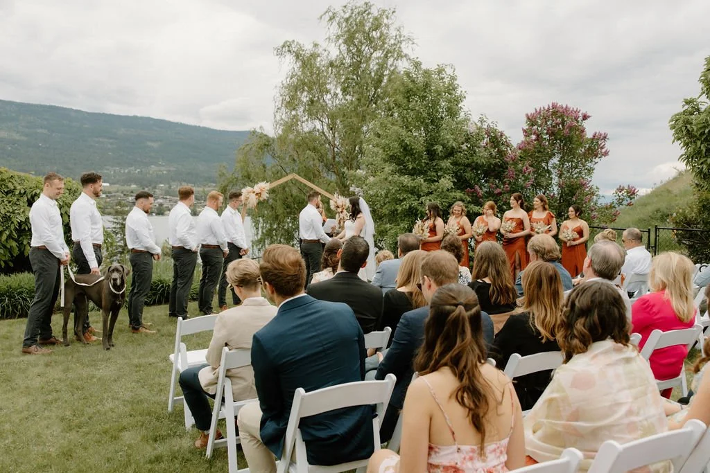 Lake Country Wedding Ceremony