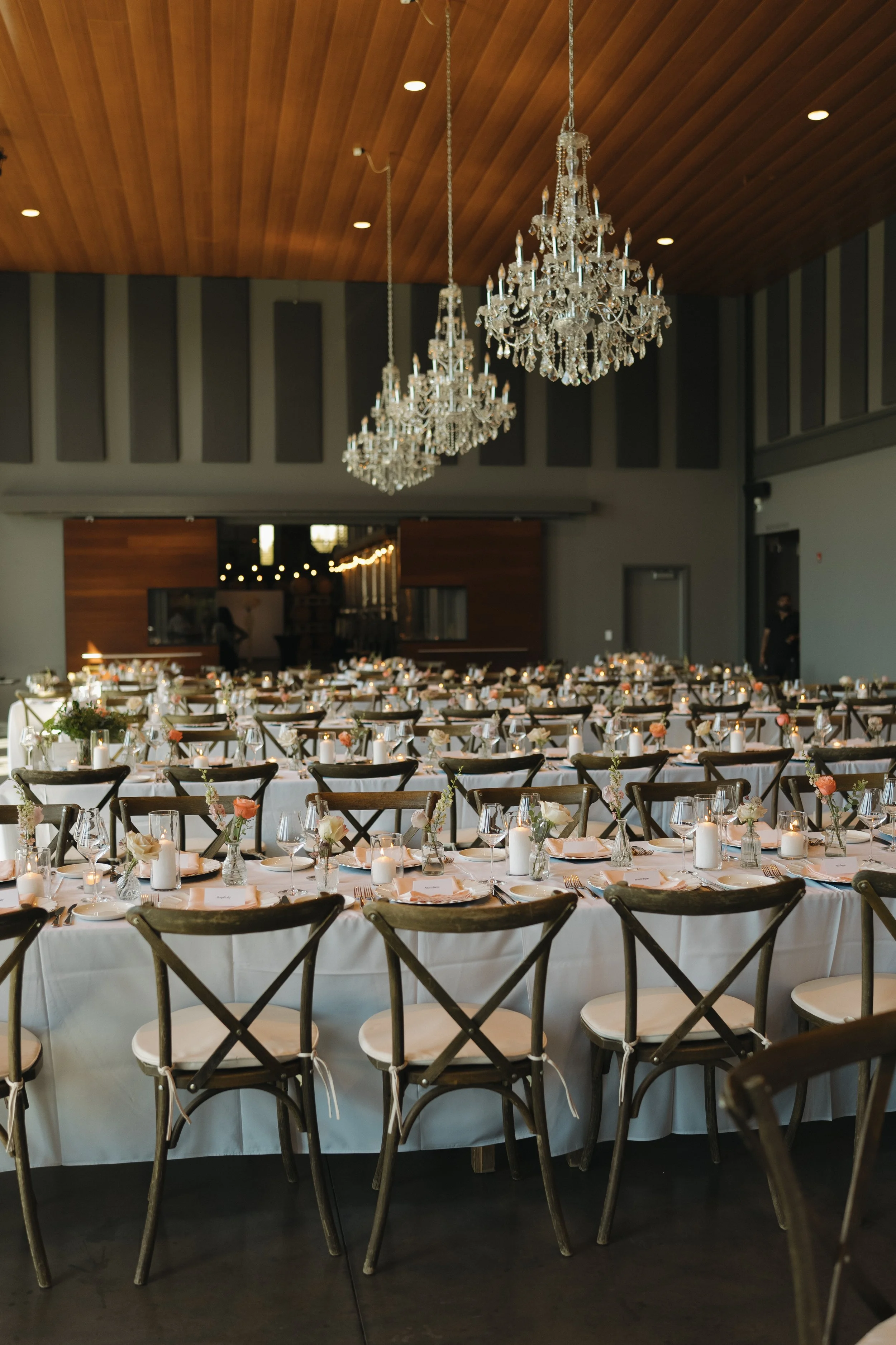 Reena & Nov’s wedding reception at 50th Parallel Estate Winery in Lake Country