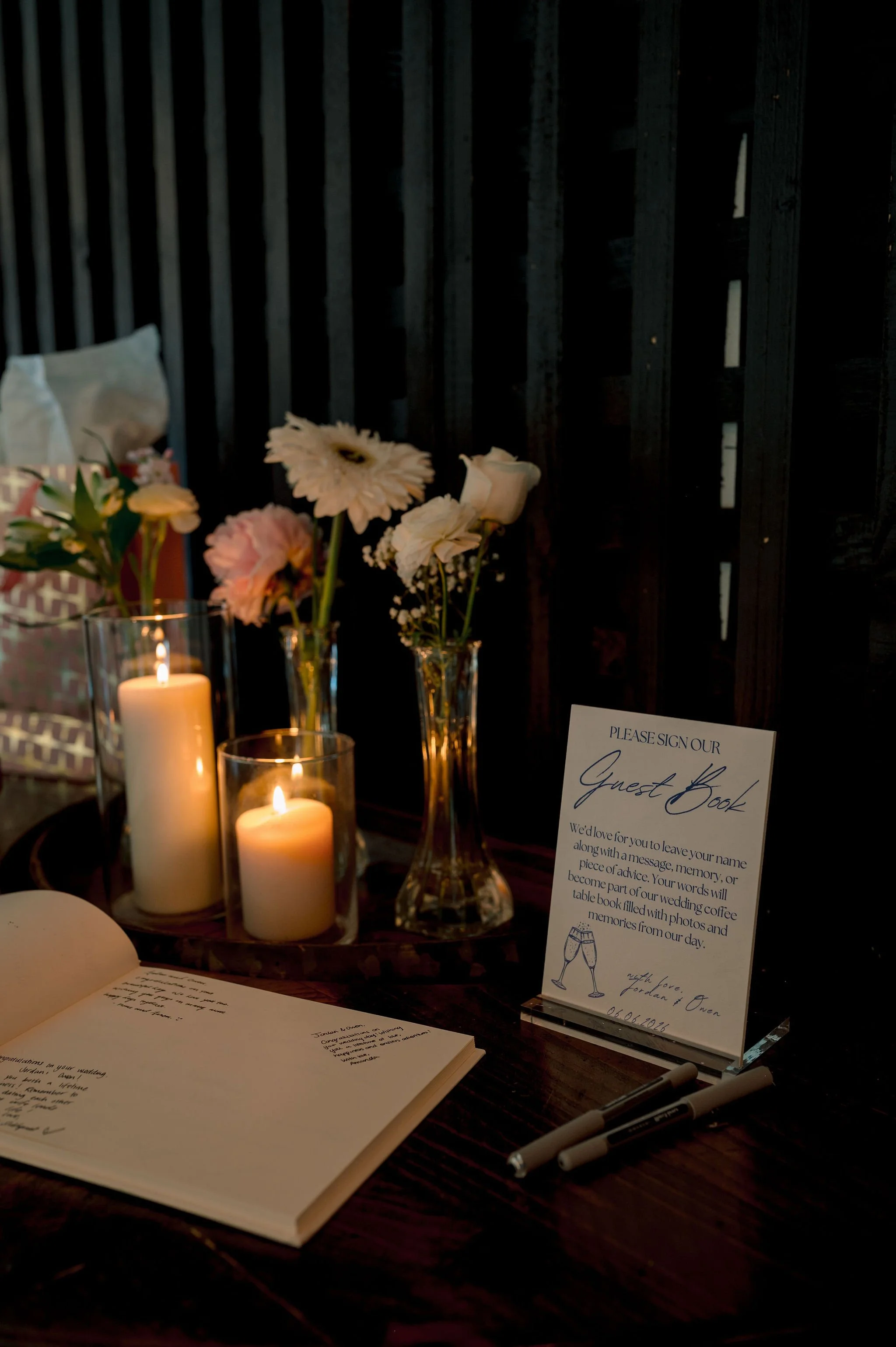 Wedding guestbook