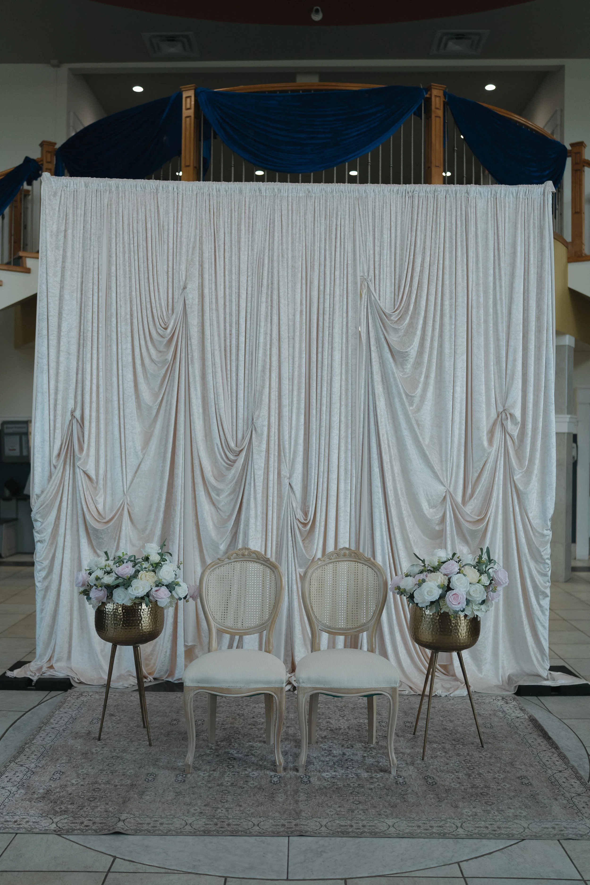 Wedding ceremony shagun backdrop