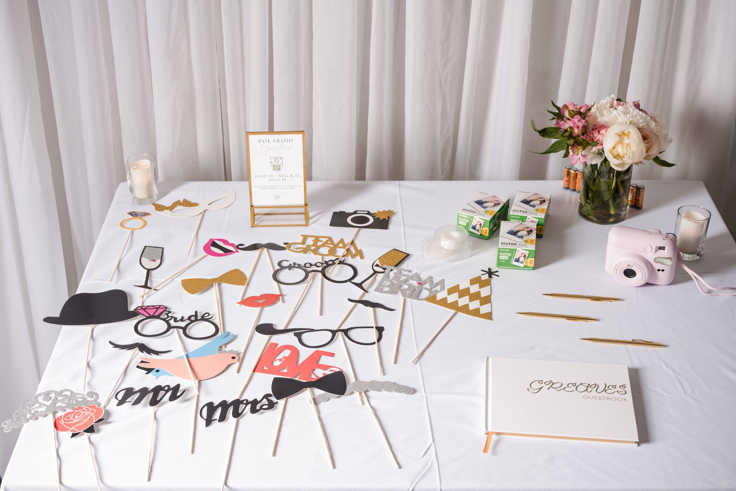 Polaroid Guestbook
