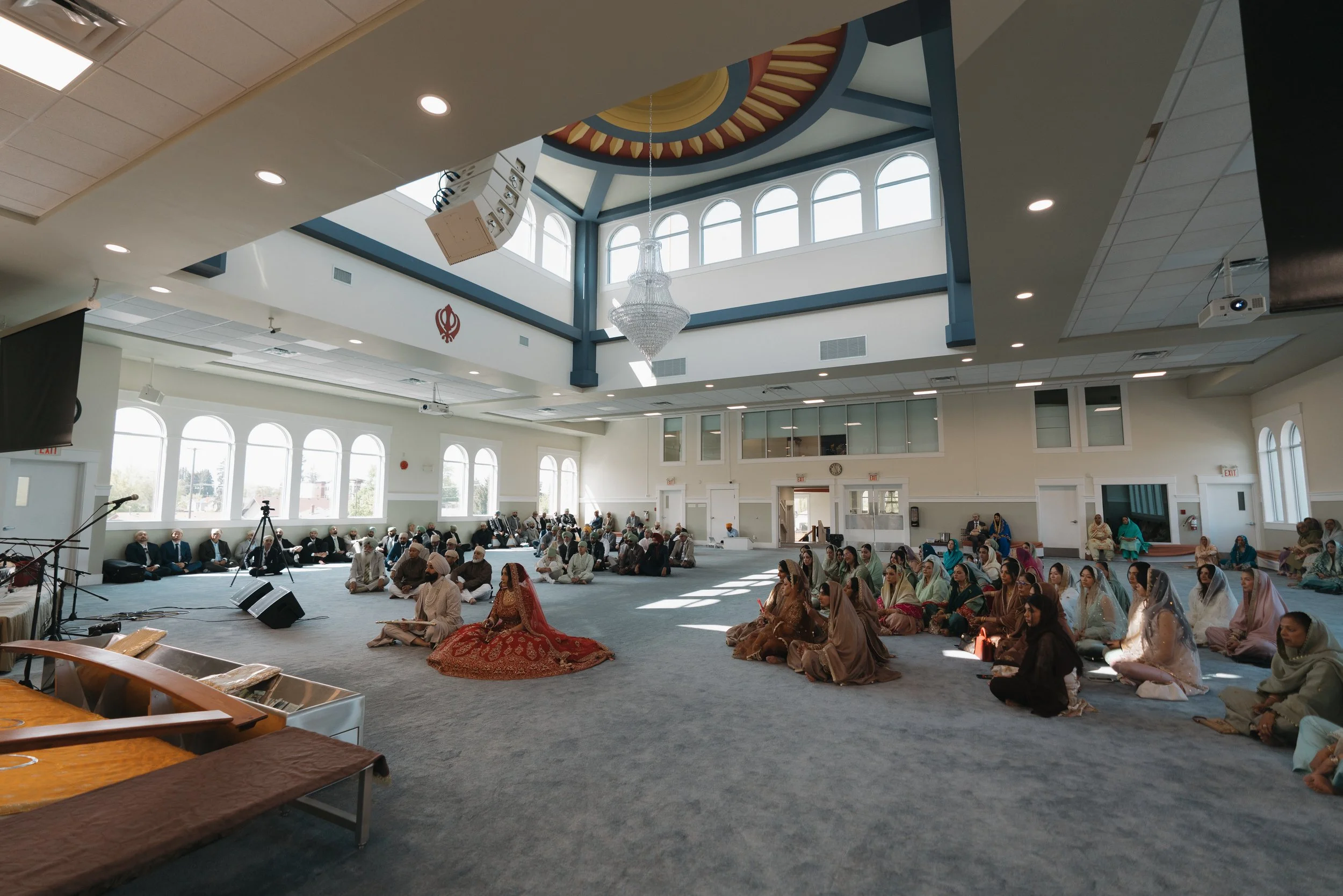 Reena & Nov’s traditional Sikh wedding ceremony at Okanagan Sikh Temple in Kelowna