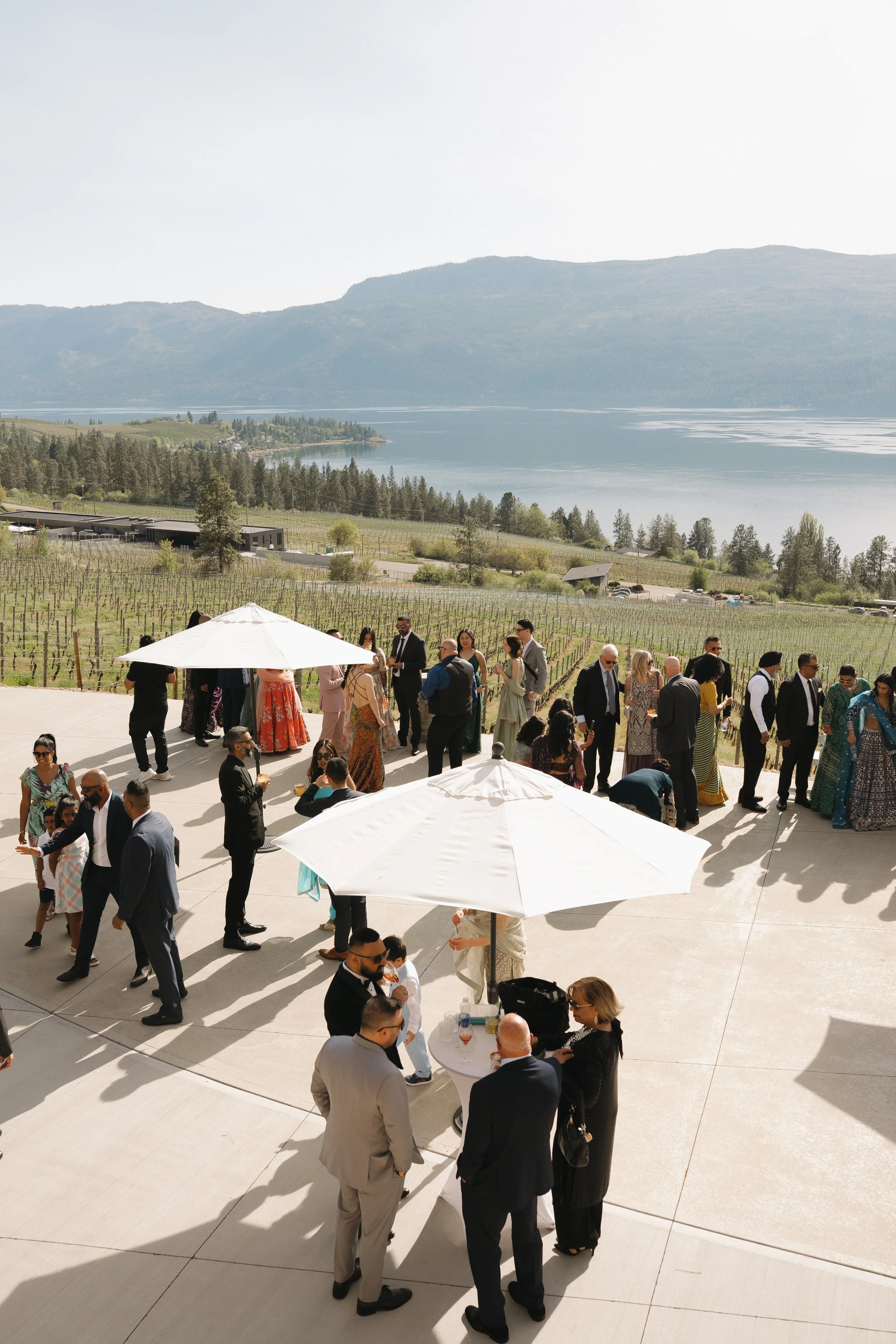 50th Parallel Estate Winery wedding in Lake Country, British Columbia