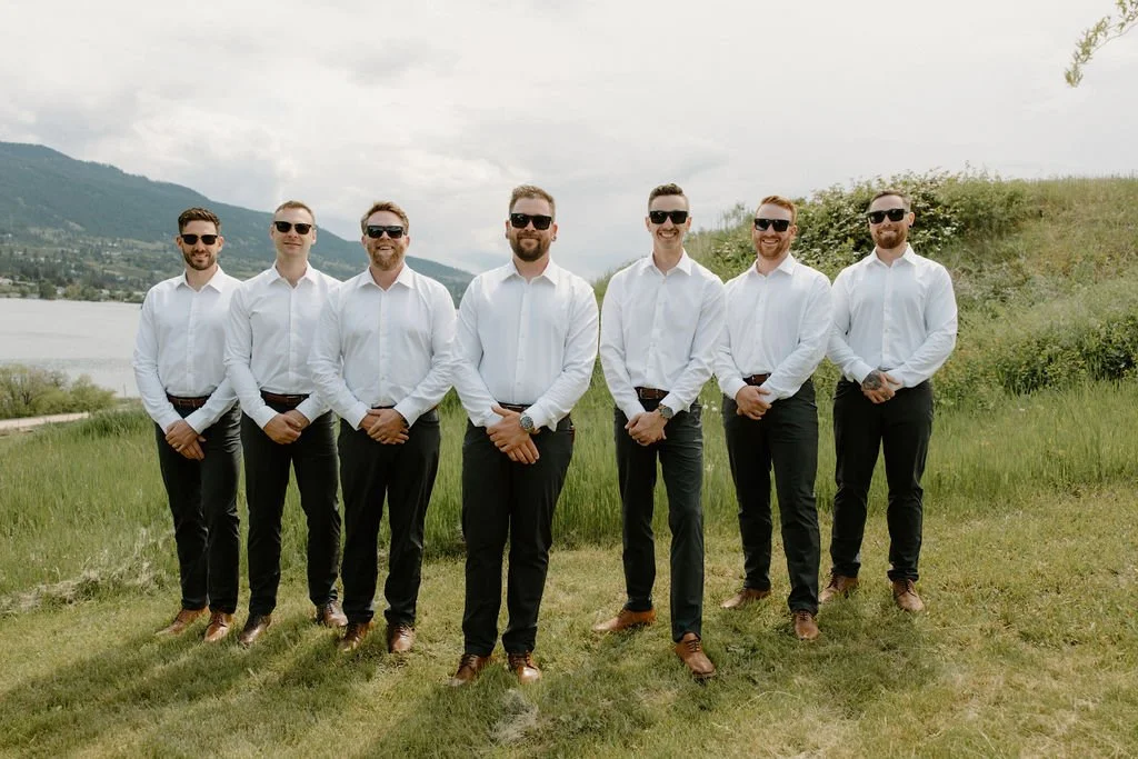 Kelowna Estate Groomsmen