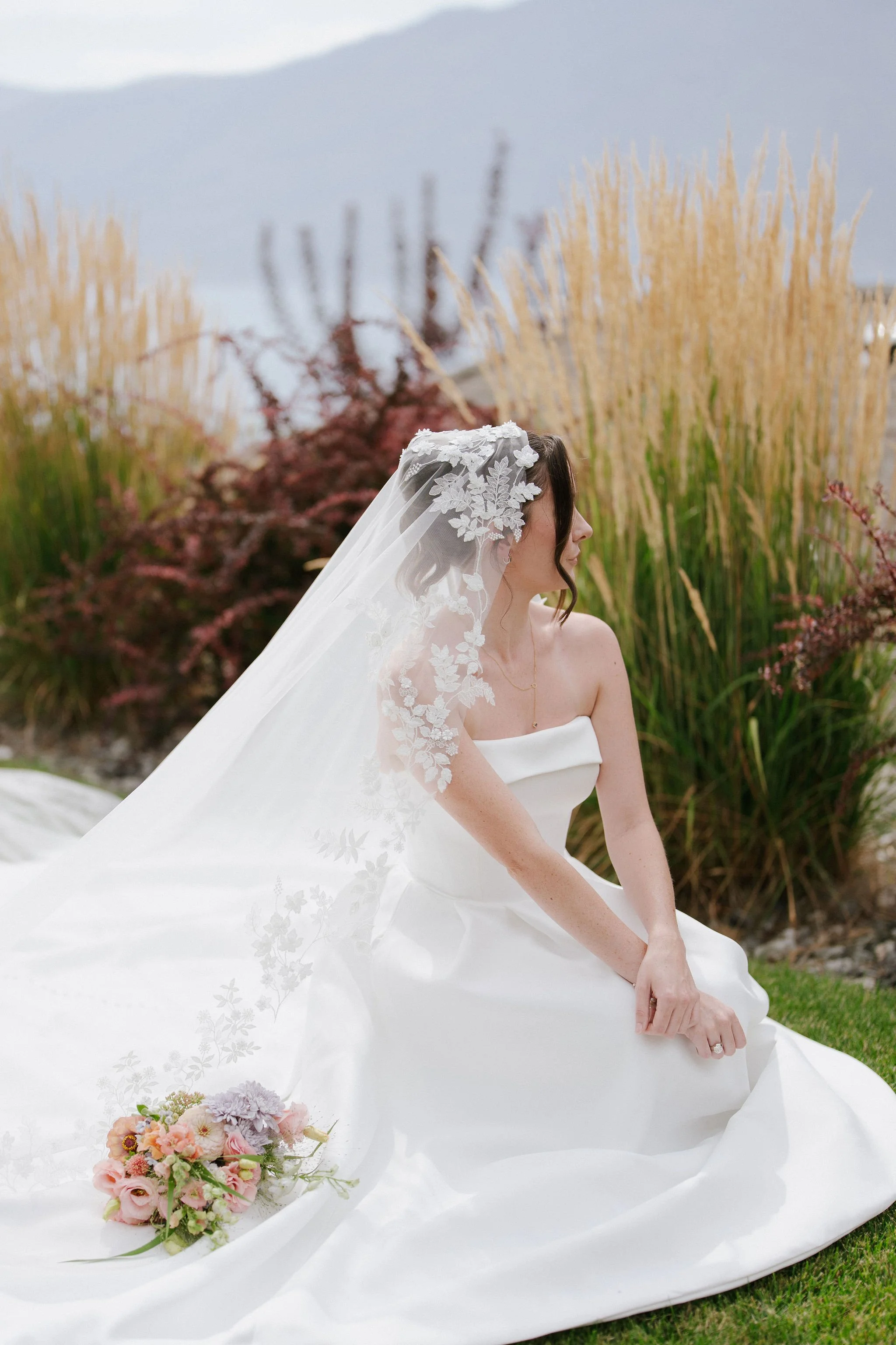 Cat preparing for her wedding ceremony