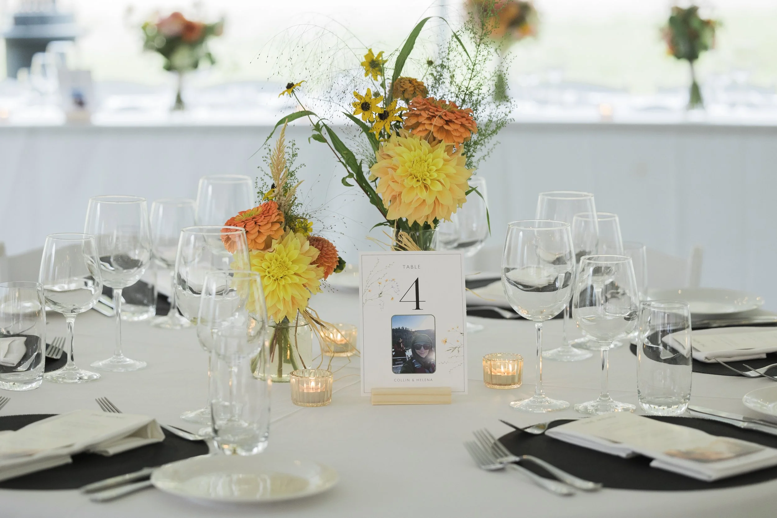 Okanagan Wedding Ceterpieces