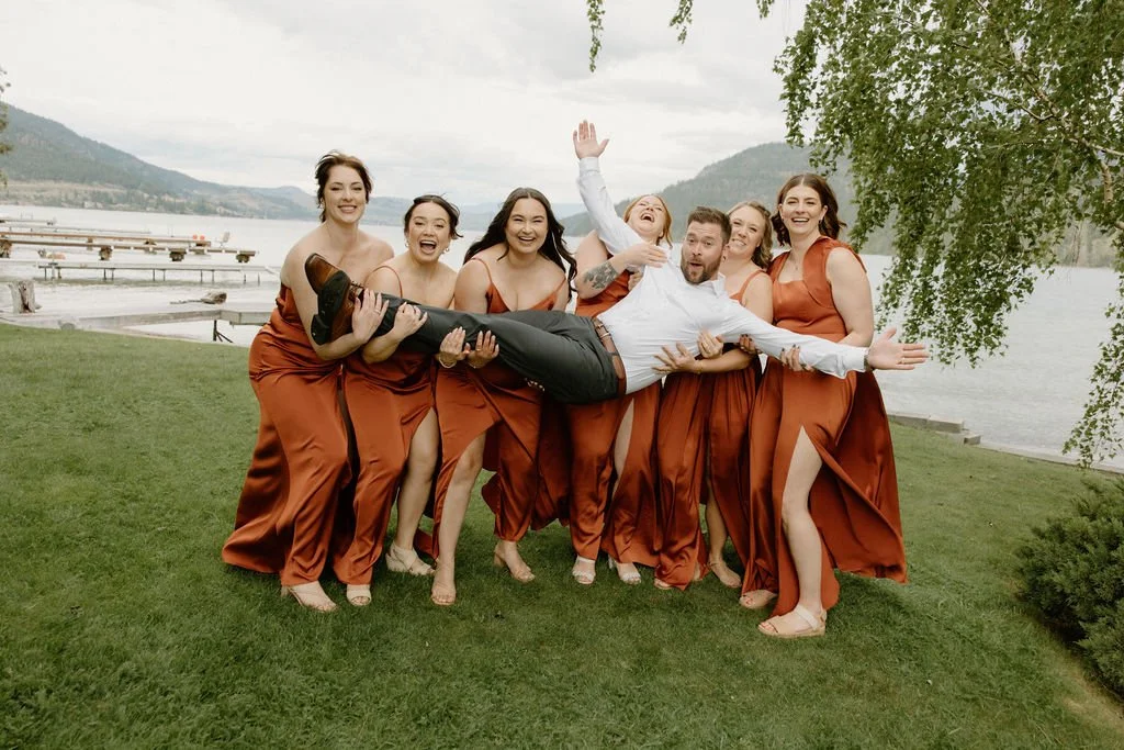 Groom and Bridesmaids