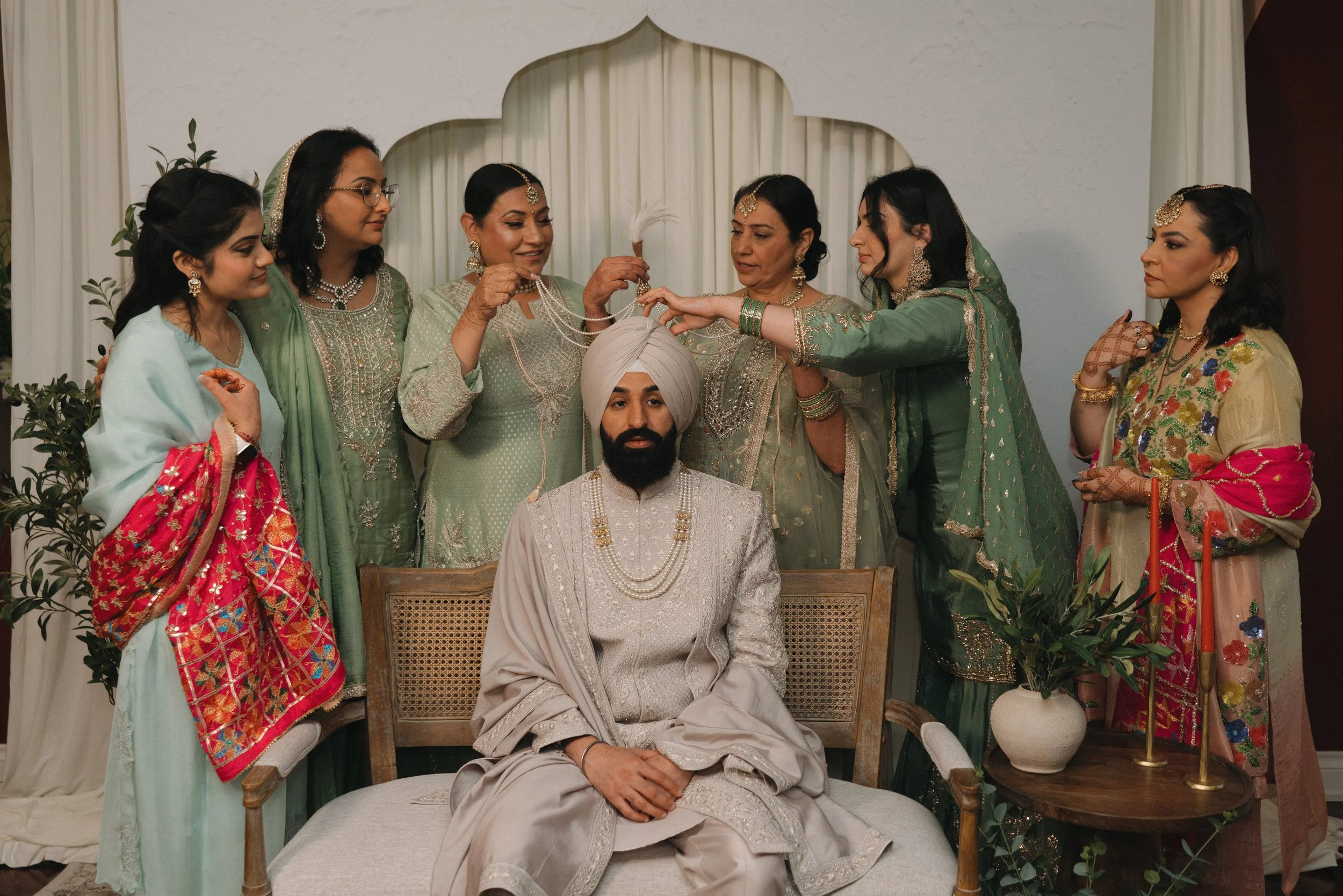 Nov and his family getting ready