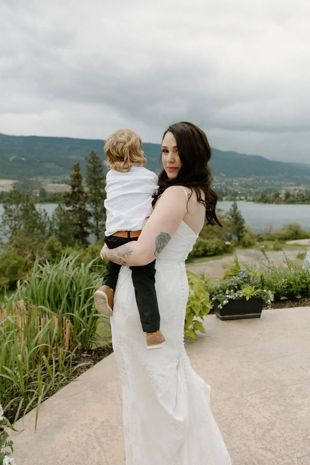 Bride and Son