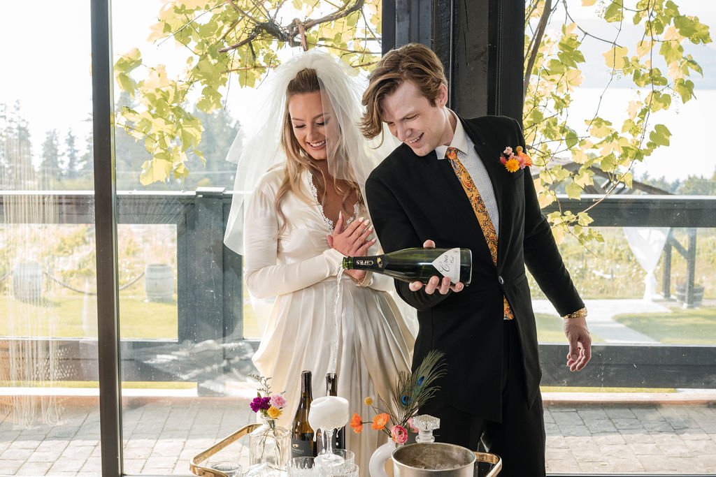 Celebrating Couple