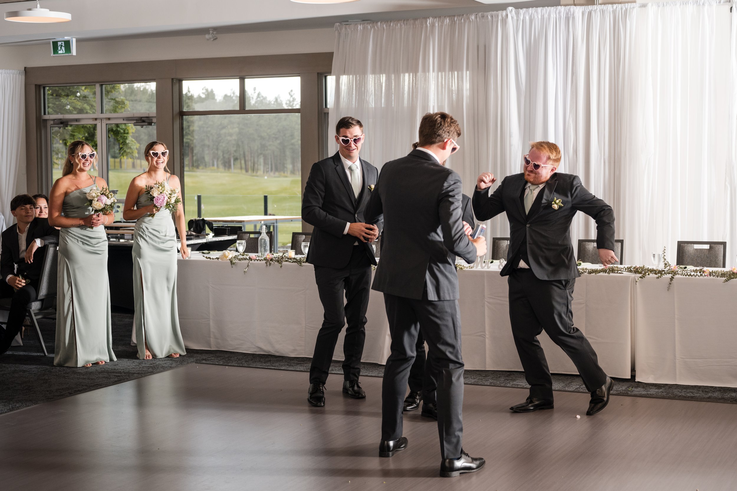 Groomsmen Grand Entrance