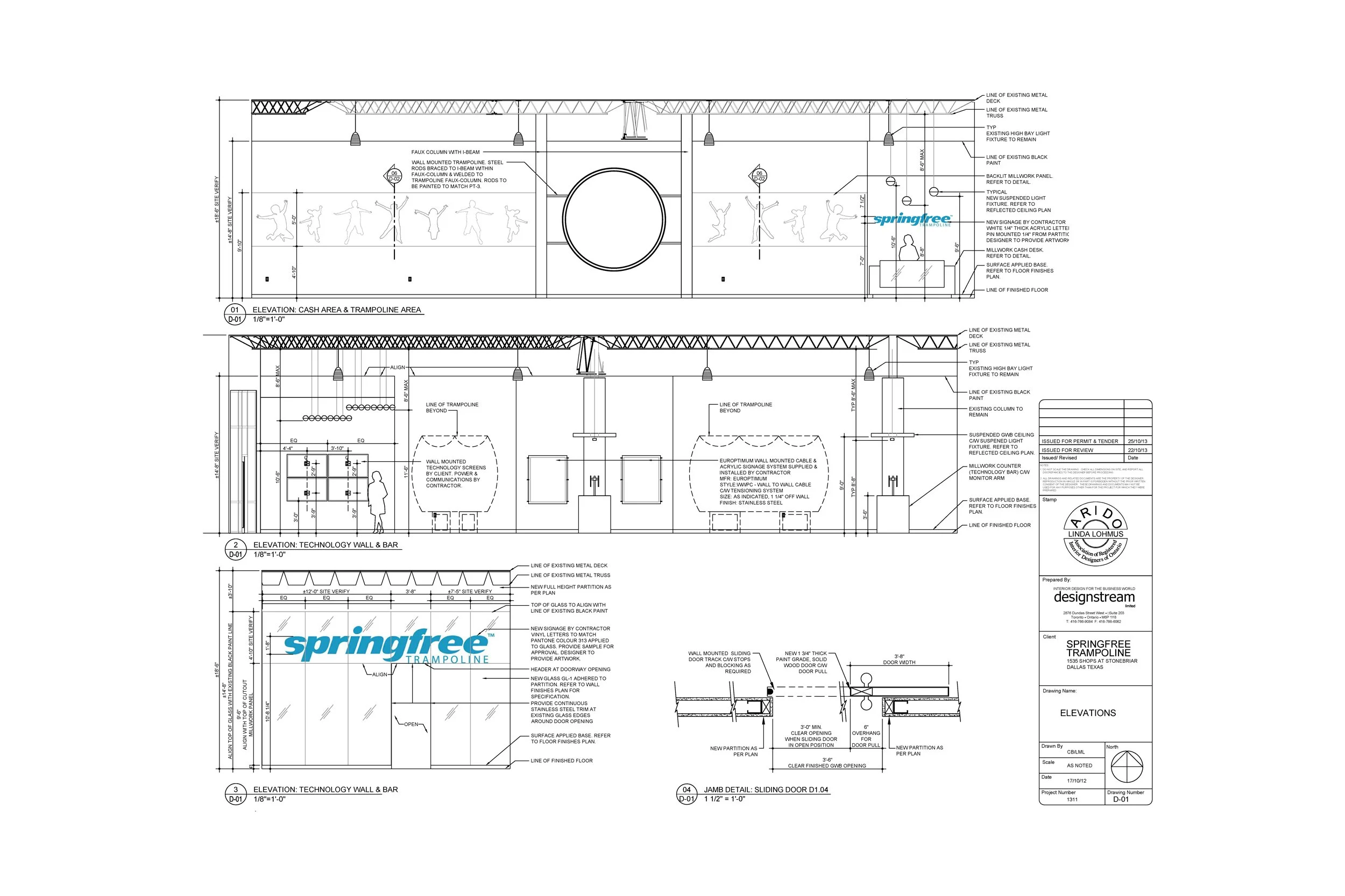 Floor Plan for Springfree with Design Stream