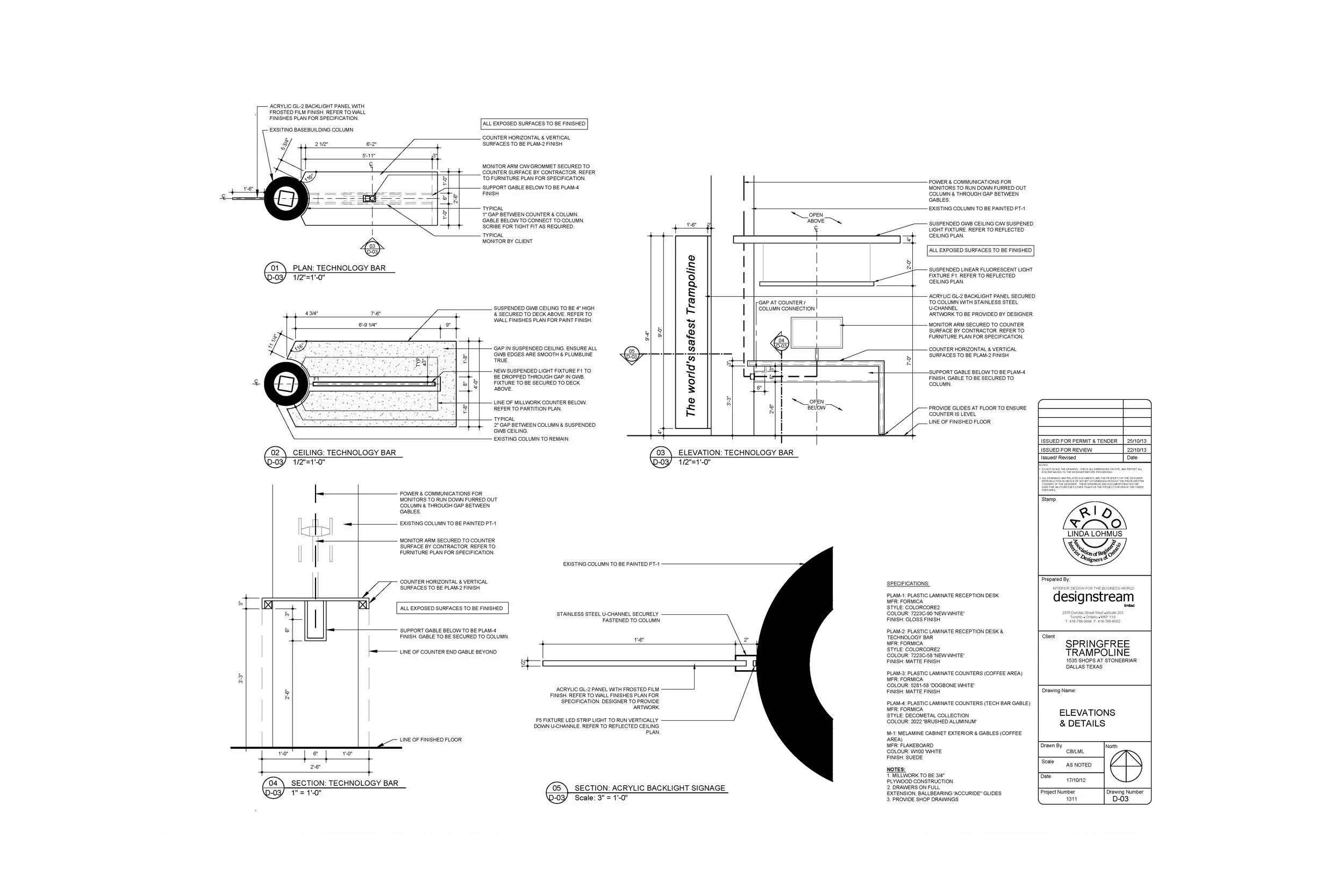 Floor Plan for Springfree with Design Stream