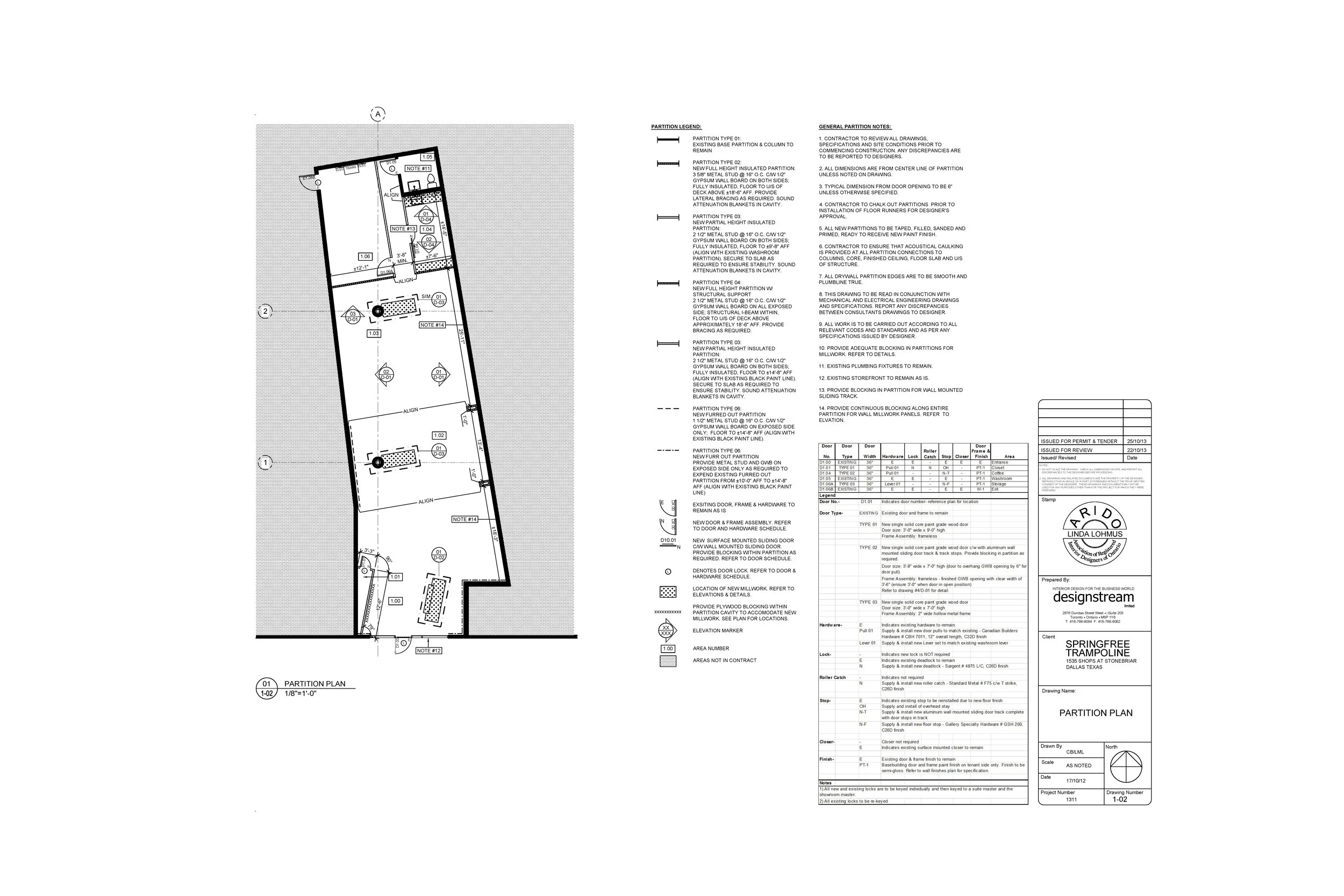Floor Plan for Springfree with Design Stream