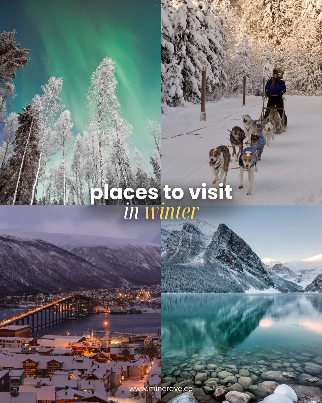 Winter is when some destinations show their best side.
Quieter streets, softer light, and a slower pace that makes traveling feel more intentional.

These are places worth visiting in winter &mdash; not to rush through, but to experience properly.

S